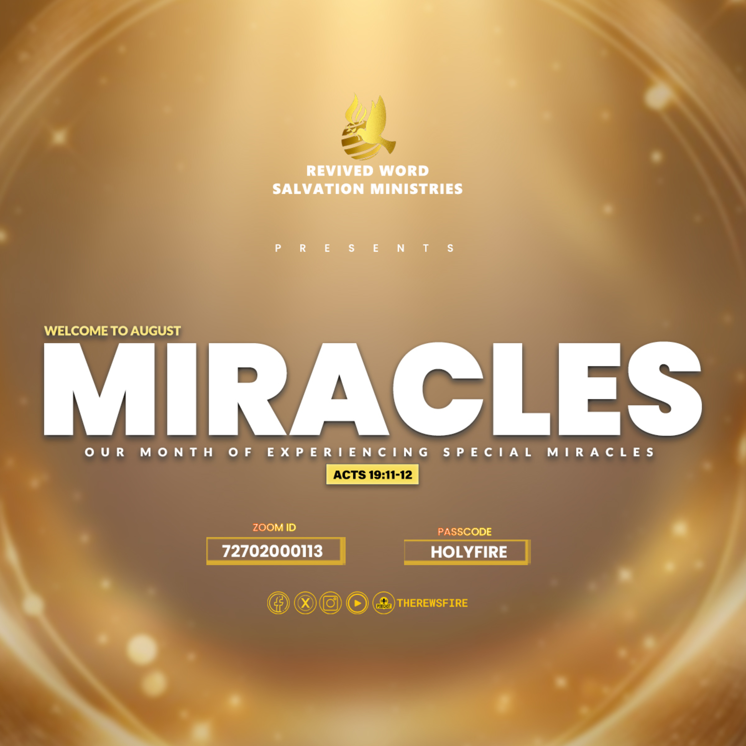 FMS- God of Miracles 1 by Apostle Emmanuel Osei-Owusu