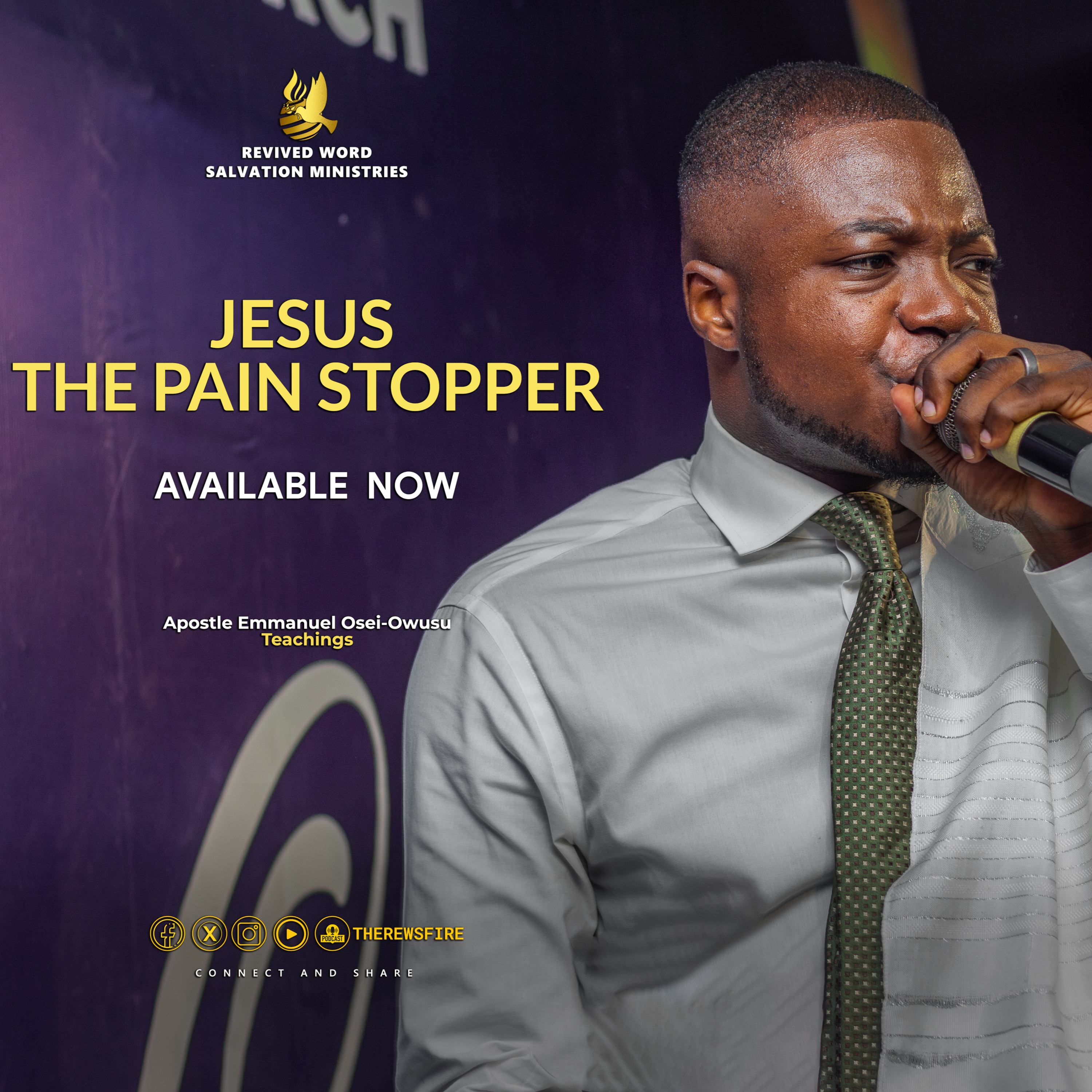 FMS: Jesus, the pain stopper by Apostle Emmanuel Osei-Owusu episode artwork