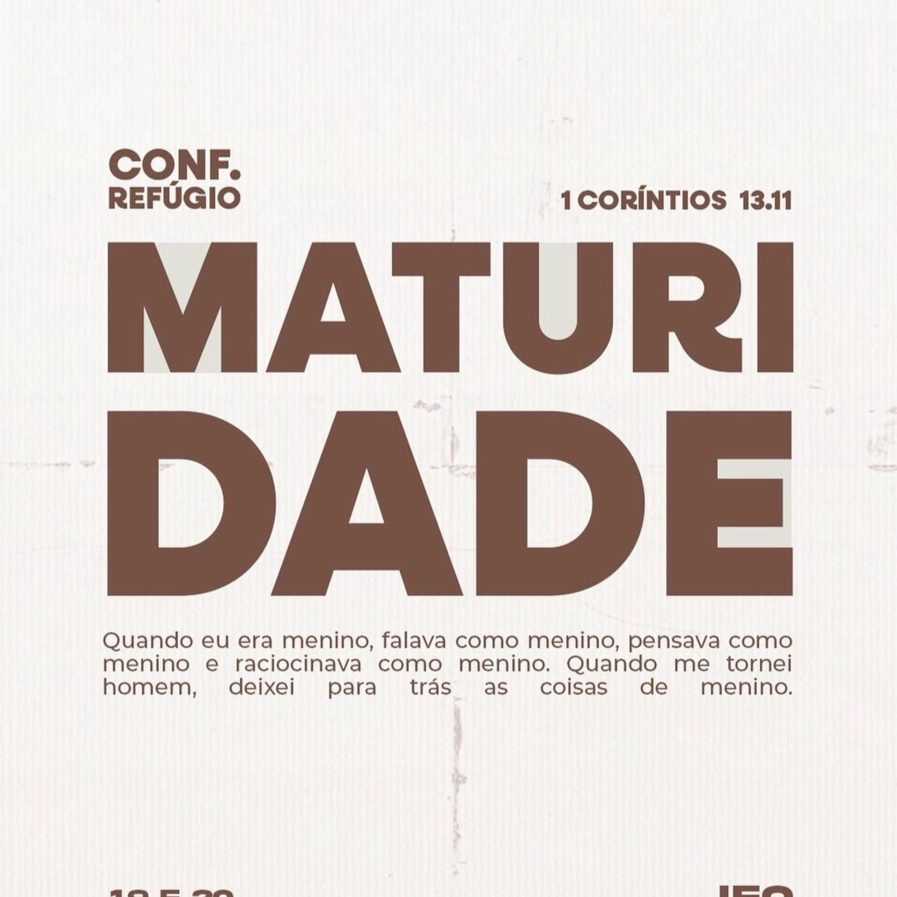 Conferência Maturidade - Pr. Alexandre Mineiro episode artwork