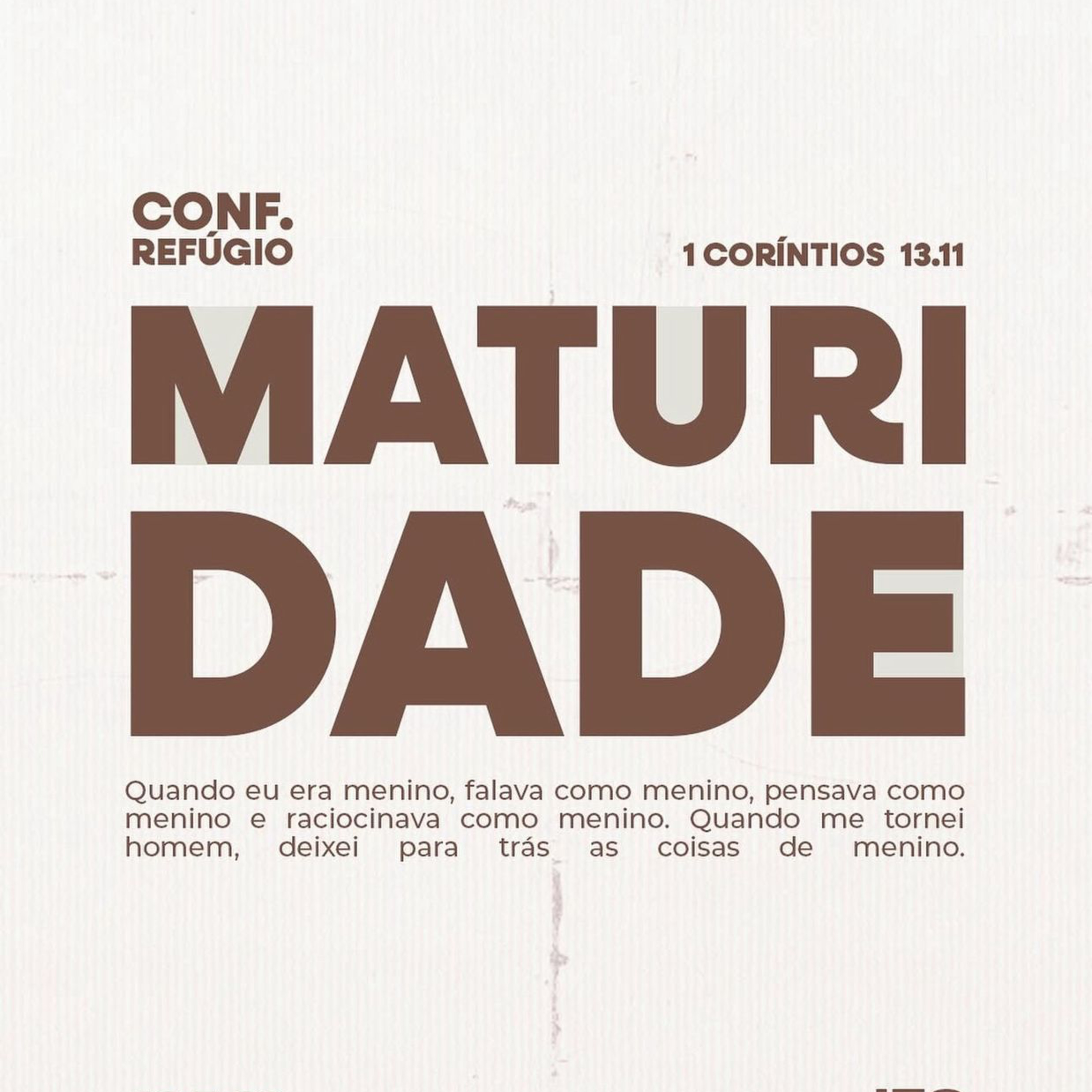 Conferência Maturidade - Pr. Tássio Barleta episode artwork