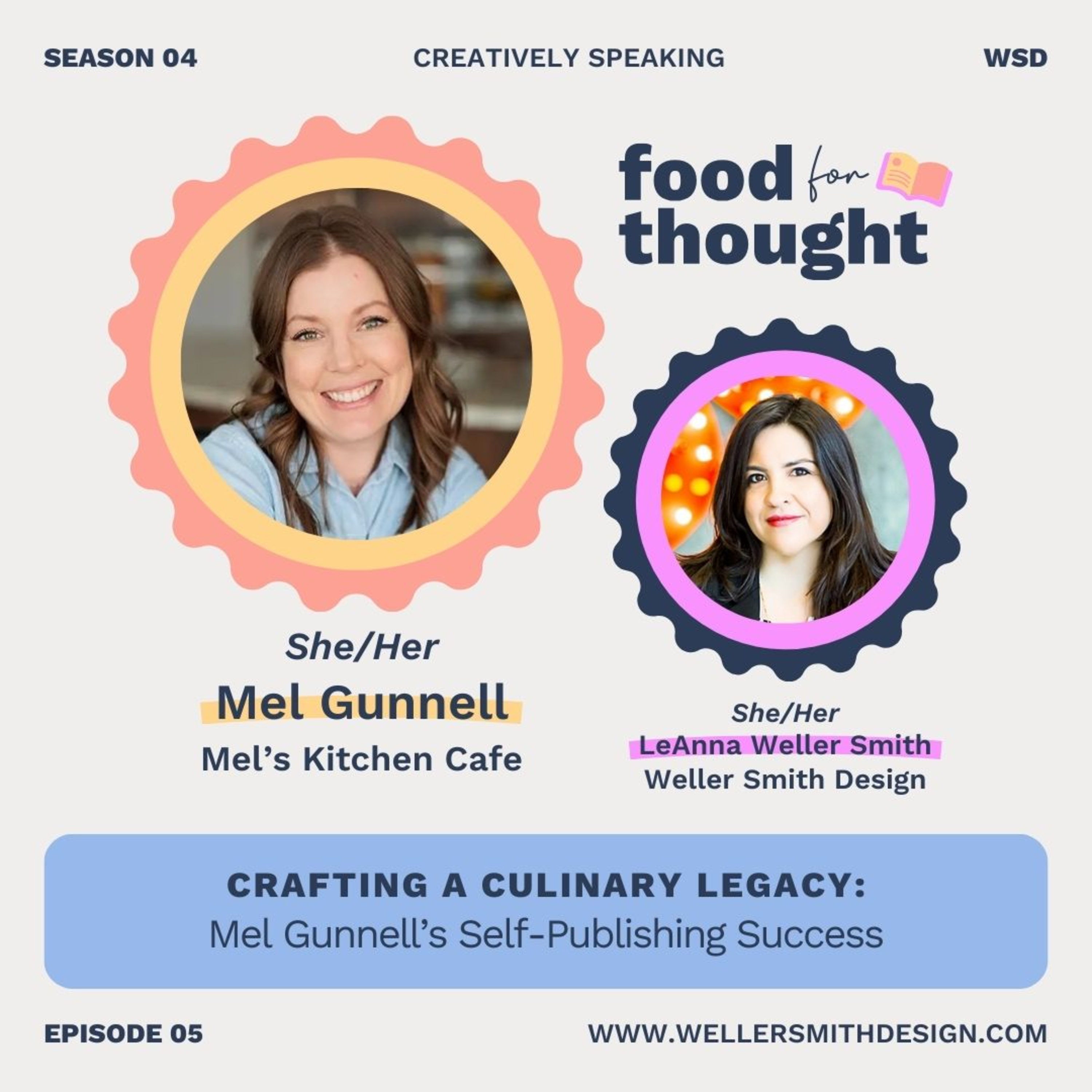 S4E5: Crafting a Culinary Legacy: Mel Gunnell's Self-Publishing Success