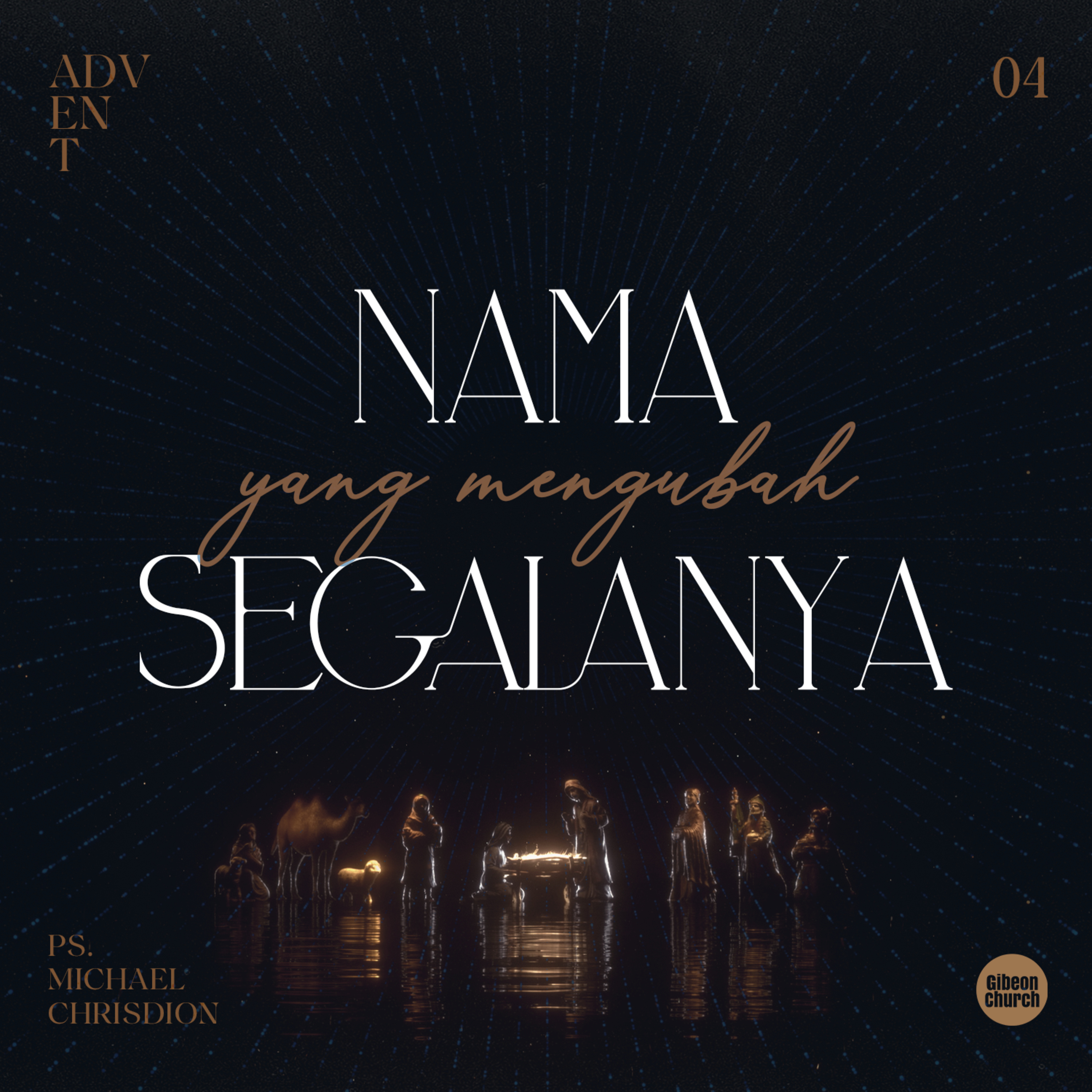 ADVENT “The Greatest Miracle - Week 4 - Nama yang mengubah Segala-Nya” - Ps. Michael Chrisdion episode artwork