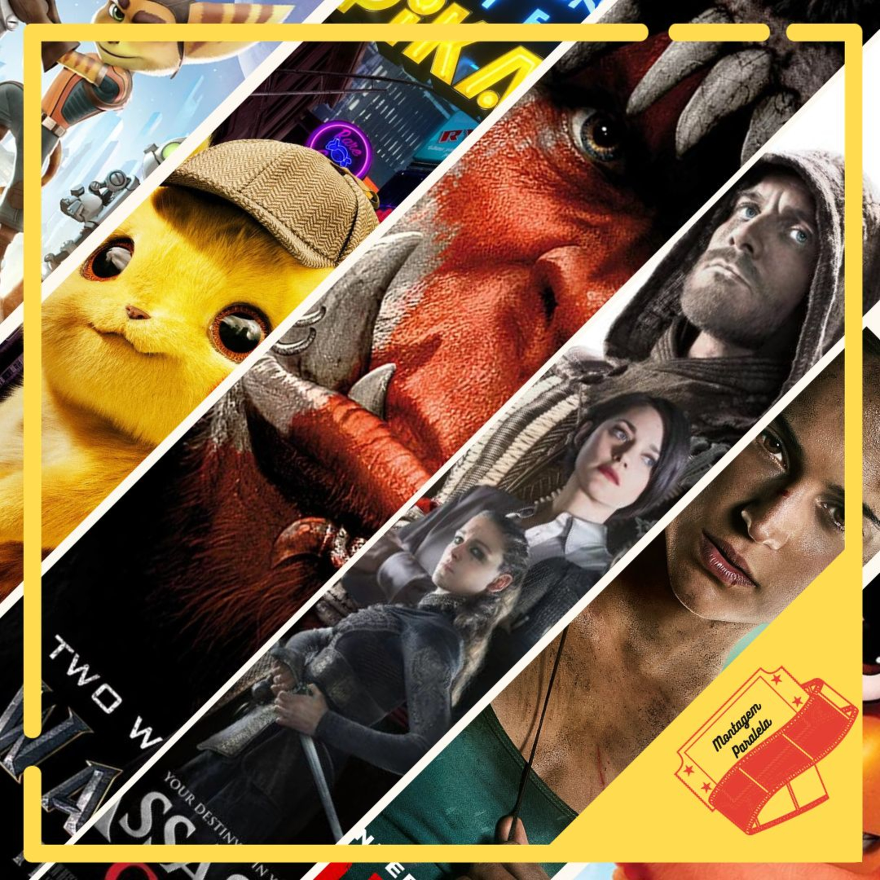 Montagem Paralela #64- Videogames no Cinema (Parte IV)