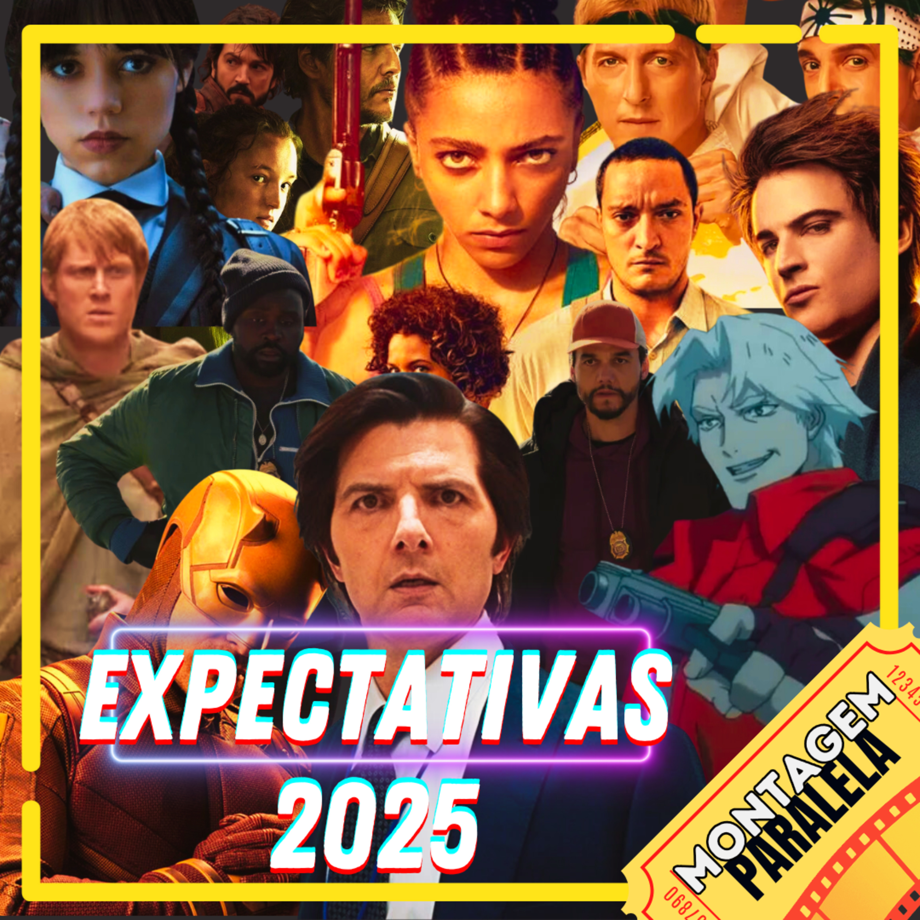 Montagem Paralela #131 | Expectativas 2025 - Parte II - Séries