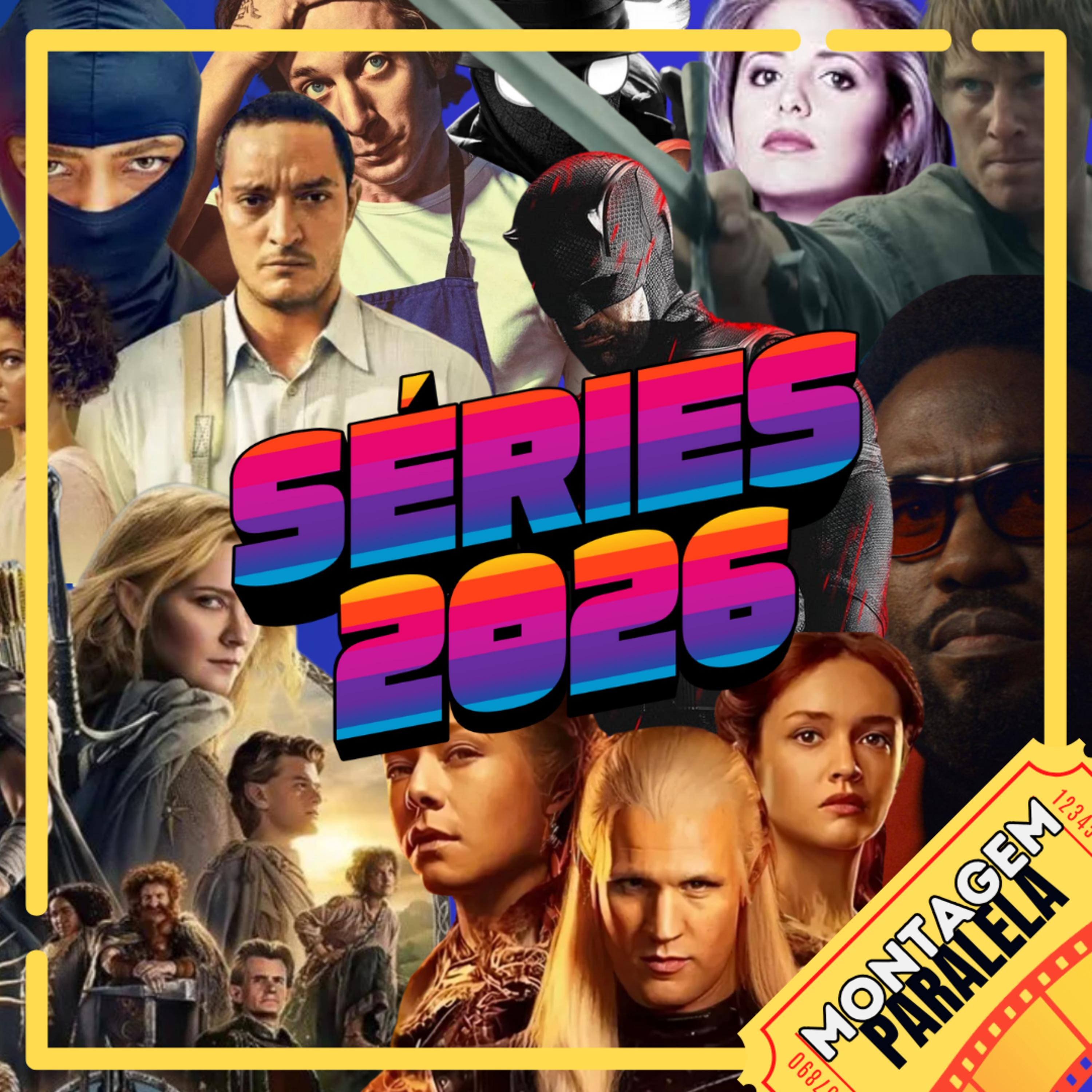 Montagem Paralela #175 | Expectativas 2026 - Parte II - Séries