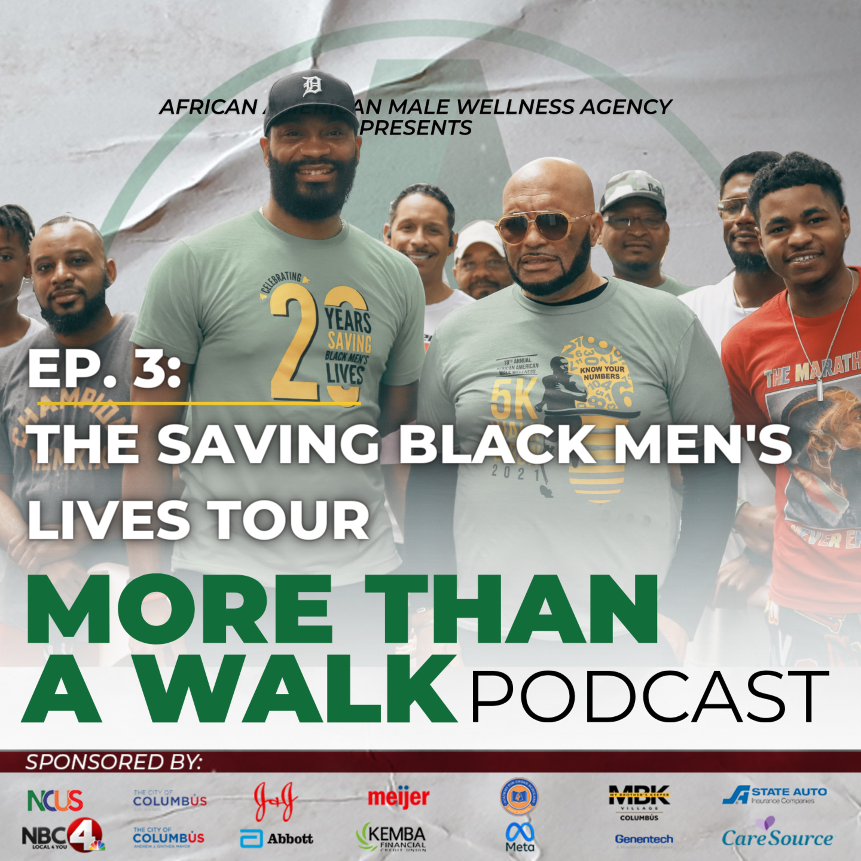 The Saving Black Men's Live Tour episode artwork