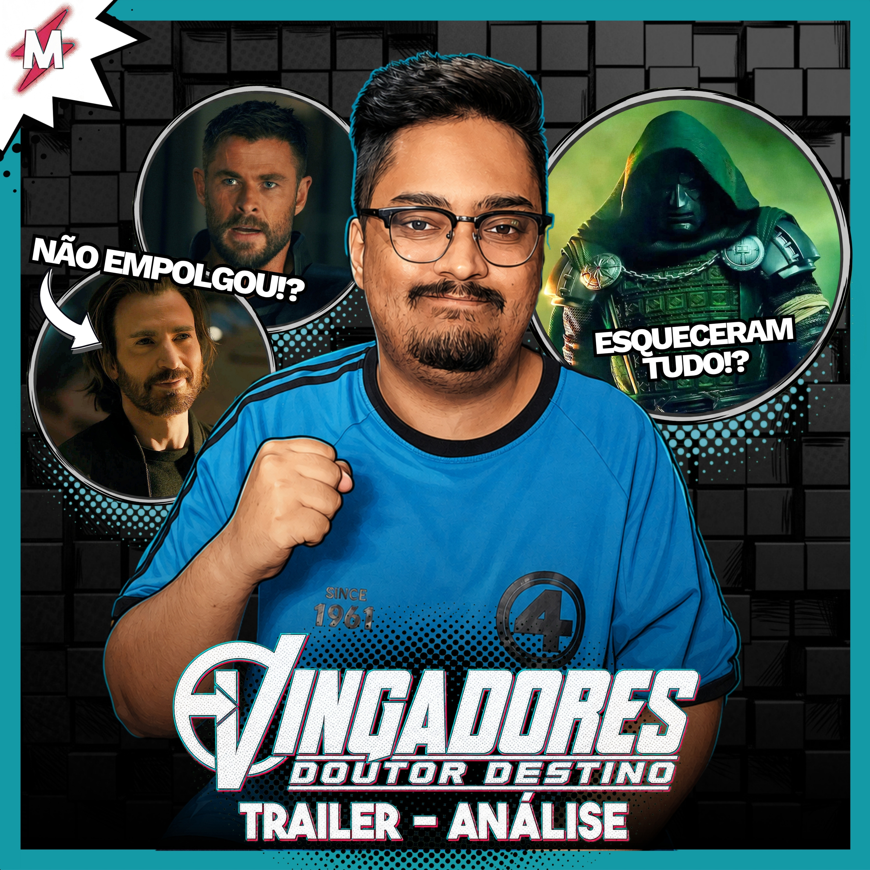 VINGADORES: DOUTOR DESTINO - Trailer Oficial (React + Análise Completa) episode artwork