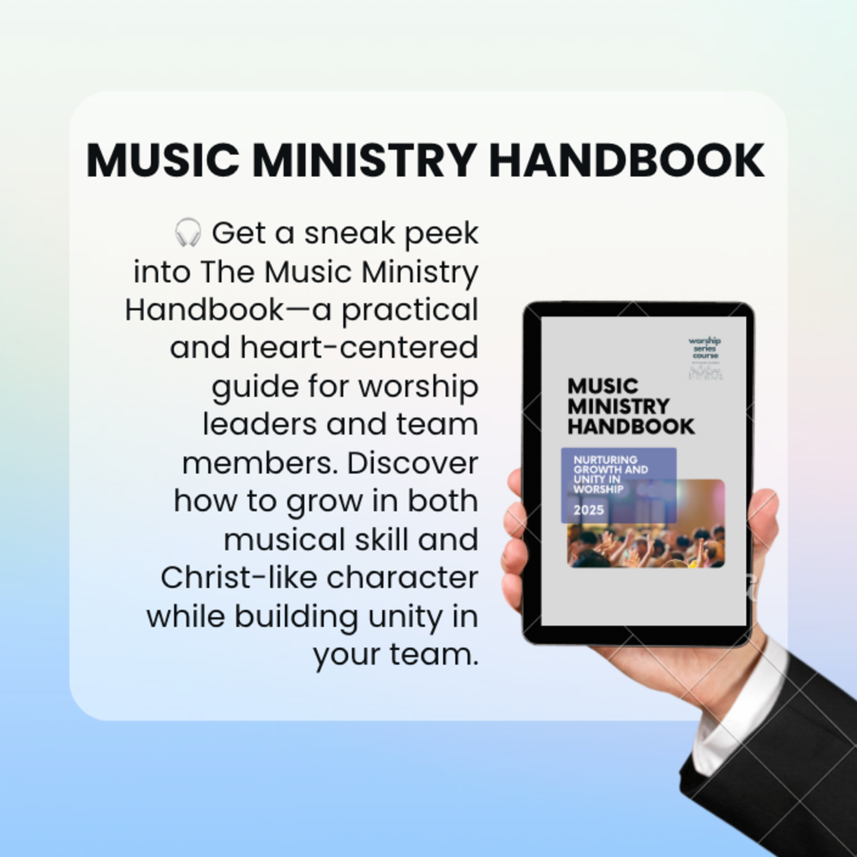 Episode 12: Music Ministry Handbook Preview