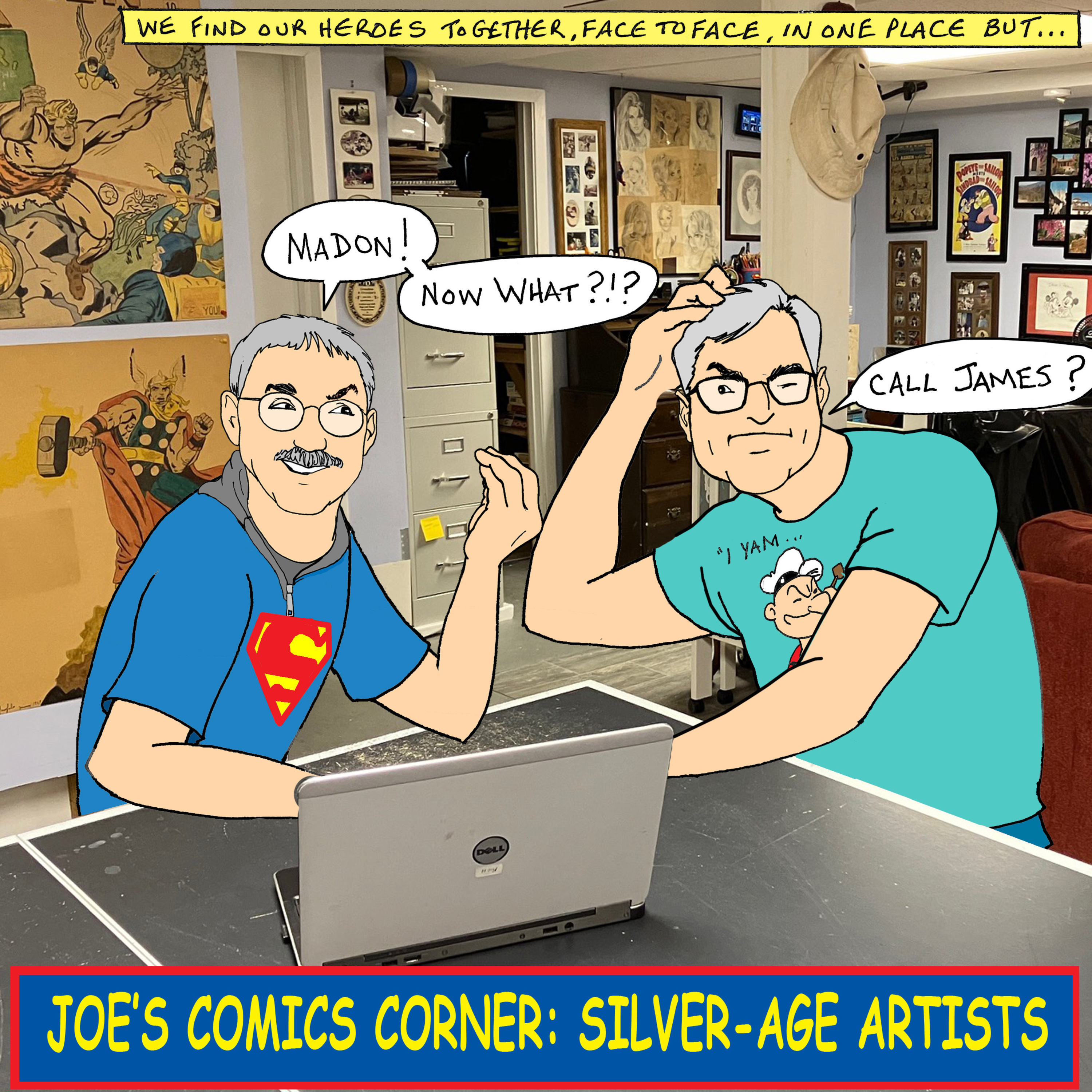 183. Joes Comics Corner Silver-Age Artists with guest Richie