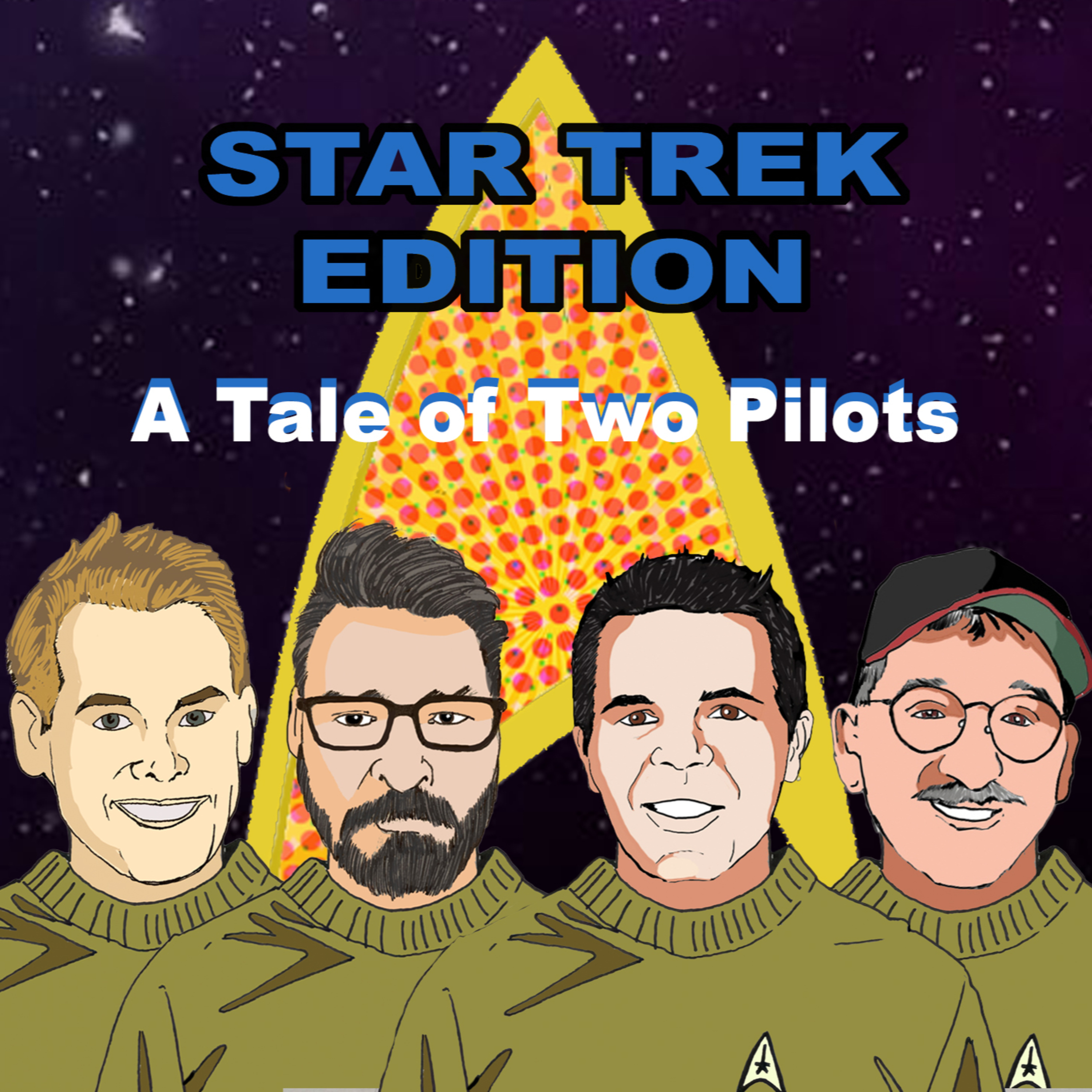 314. Star Trek Edition: A Tale of Two Pilot's episode artwork