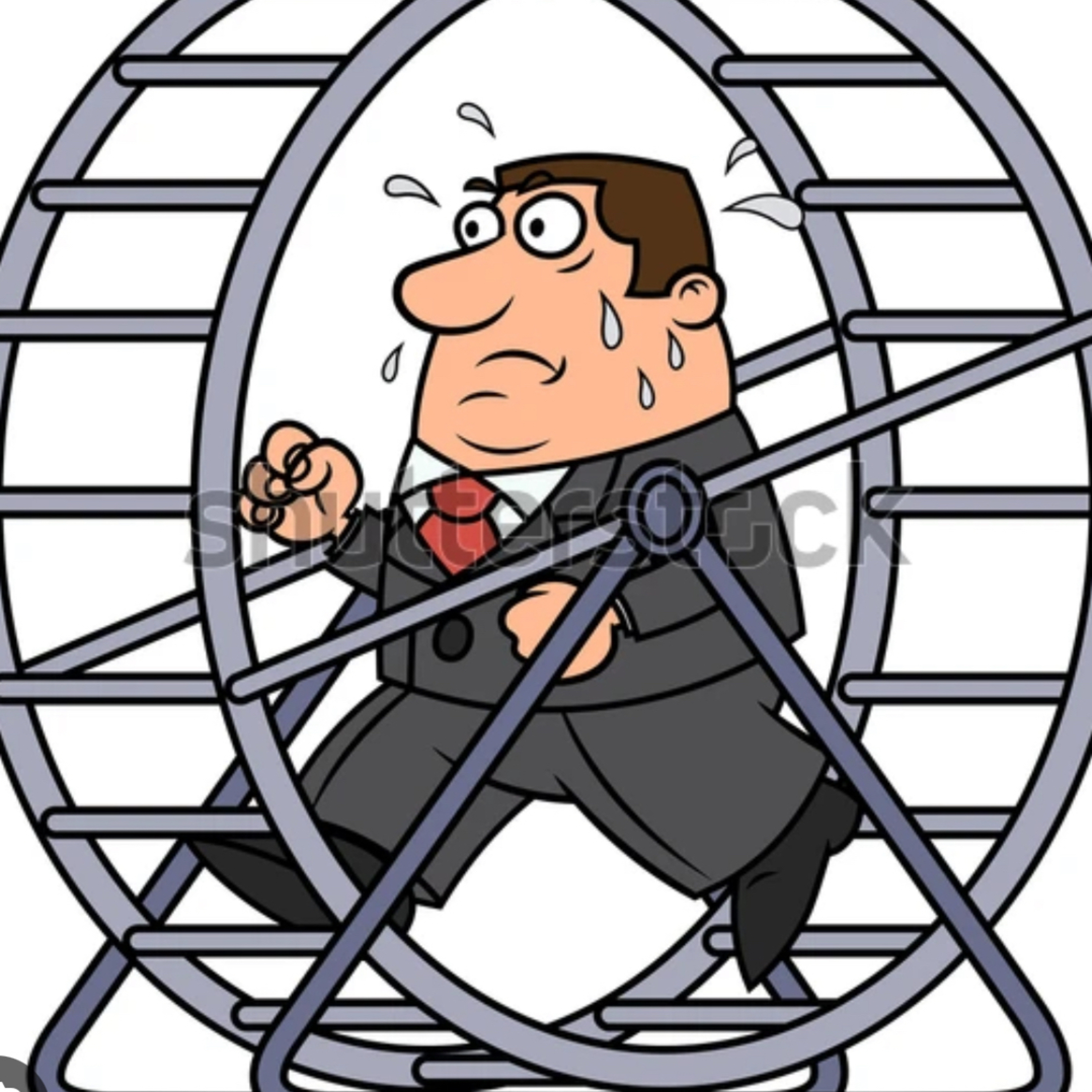 the iLL-usion of the hamster wheel  episode artwork
