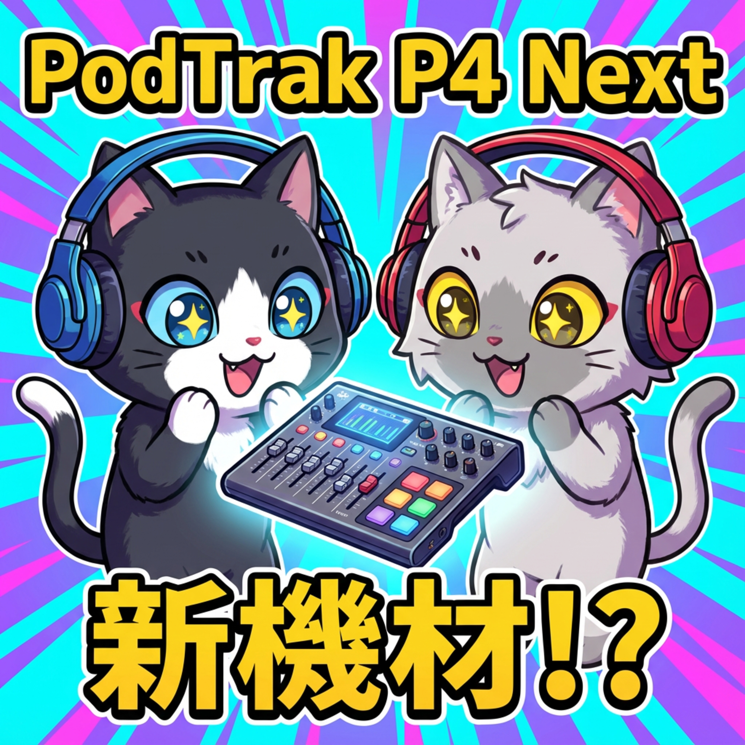 【ポッドキャスター向け】ZOOMからPodTrak P4の後継機『PodTrak P4next』が出てるだと！？