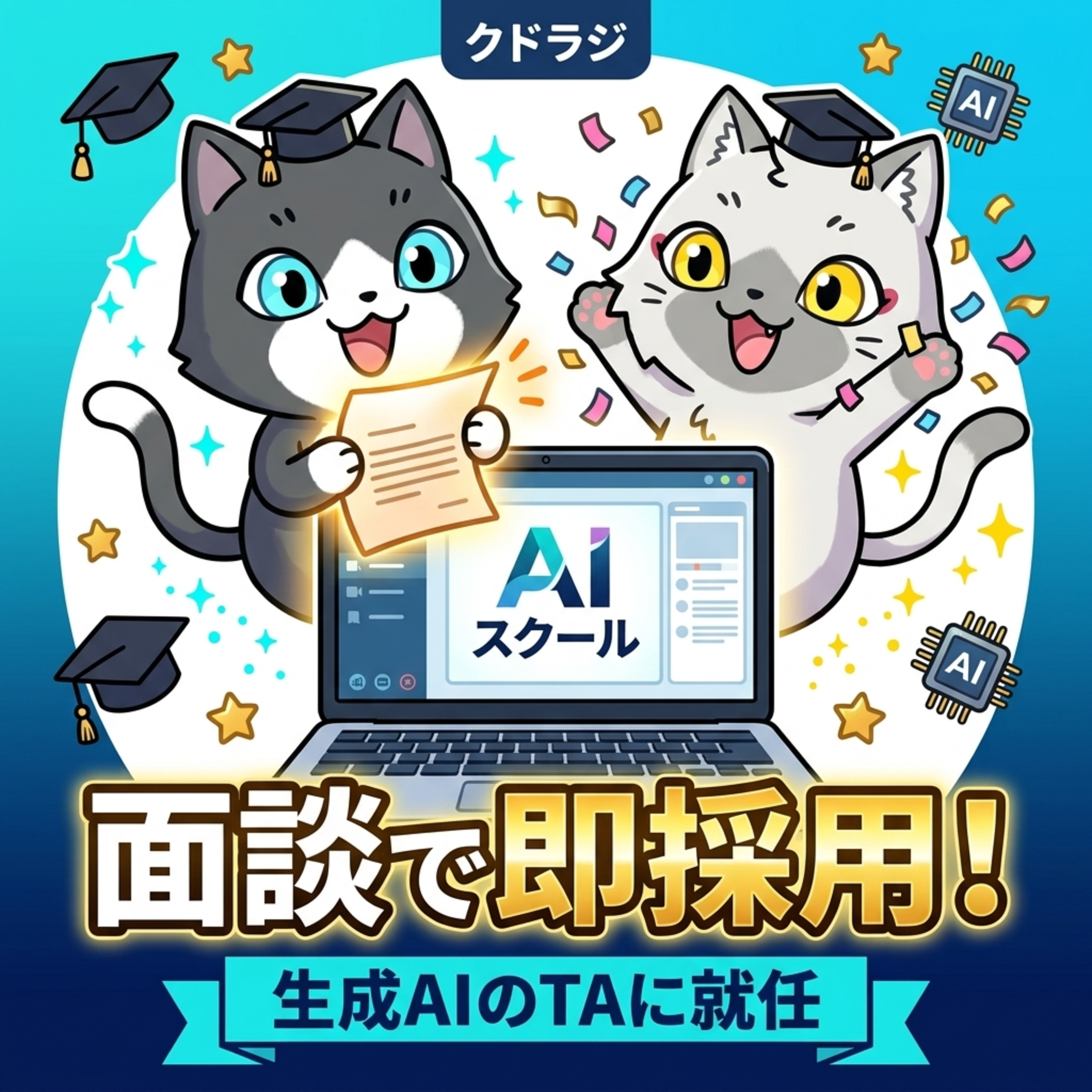【嬉しい報告】面談内で採用が決まって、AIを教える仕事をすることに! episode artwork