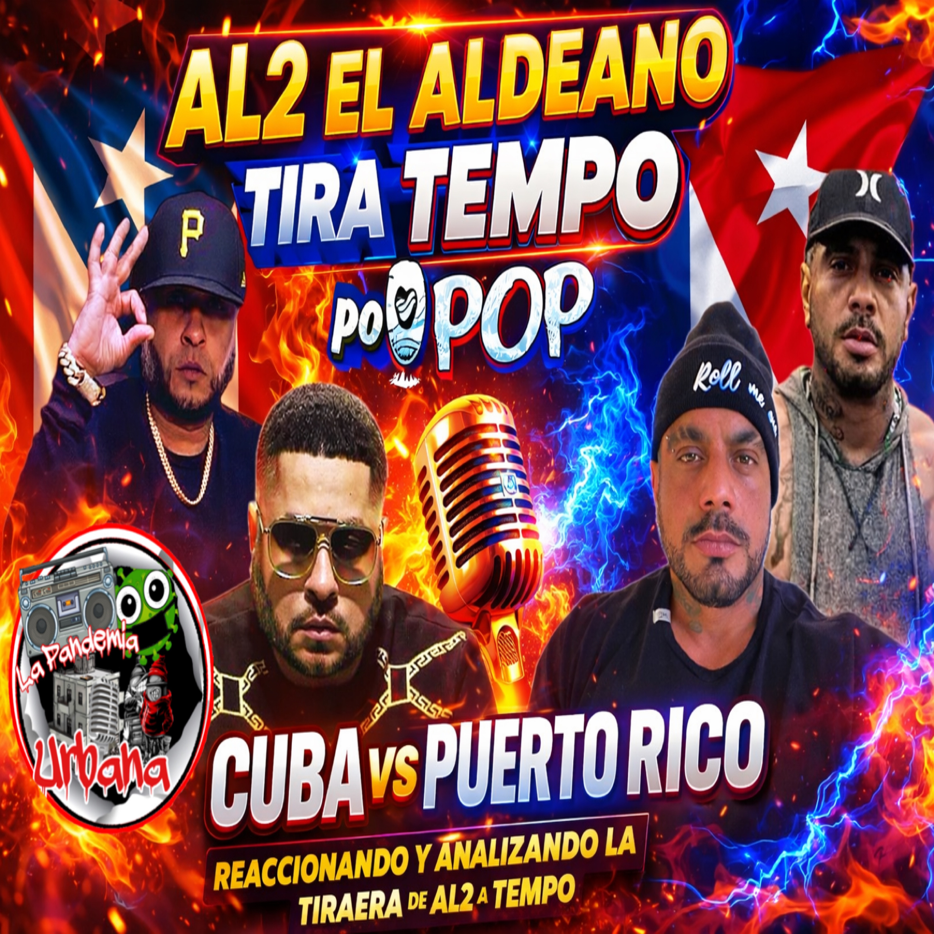 Tempo Po POP 🎤 No Es una Tiraera 🔥 es una Demostración de talento y habilidades 🧠 de Al2 (Reacción) episode artwork
