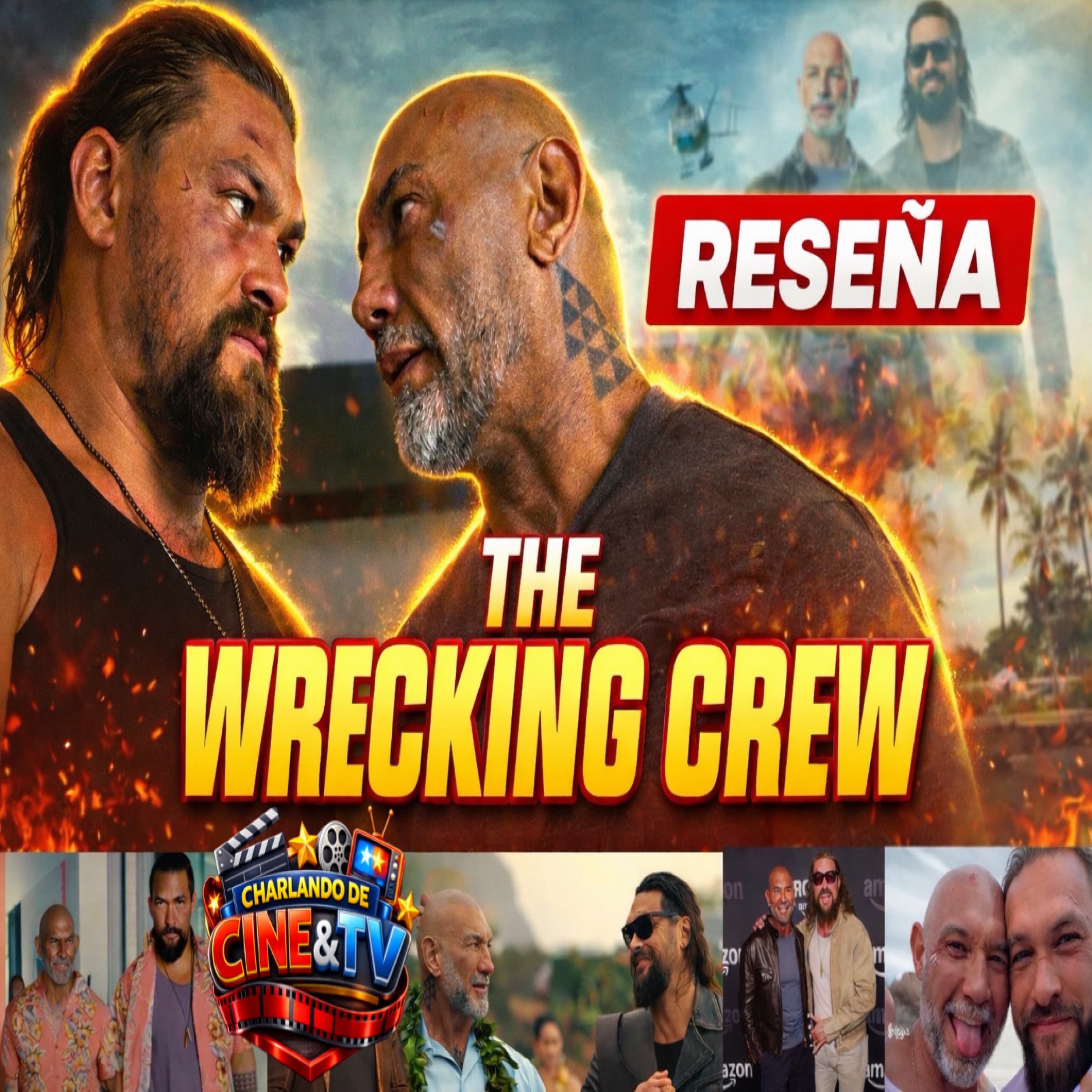 The Wrecking Crew Reseña | Jason Momoa y Dave Bautista La Rompieron