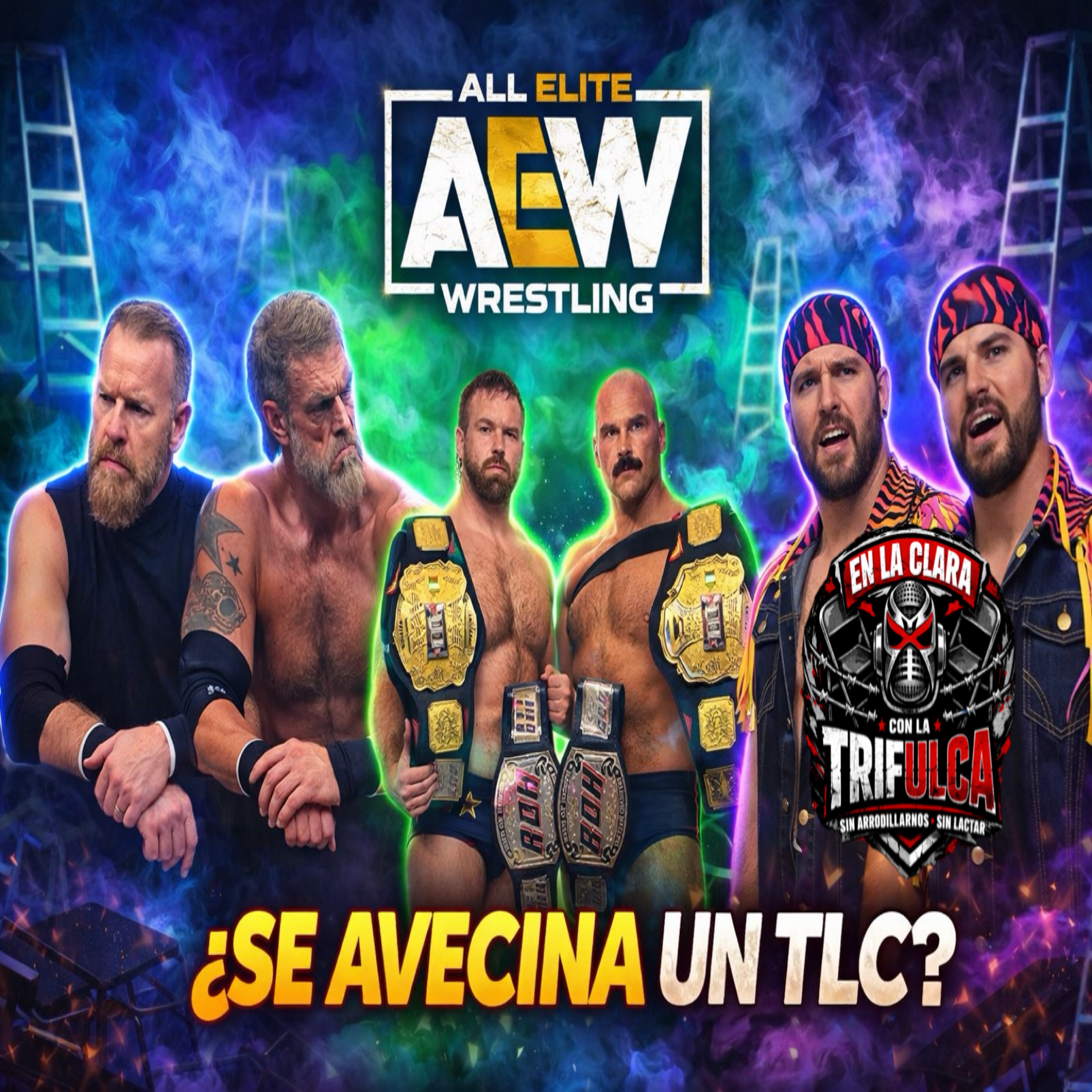 AEW Tendrá Una Lucha De TLC | Adam Copeland & Christian Cage vs FTR vs The Young Bucks, DEBE SUCEDER