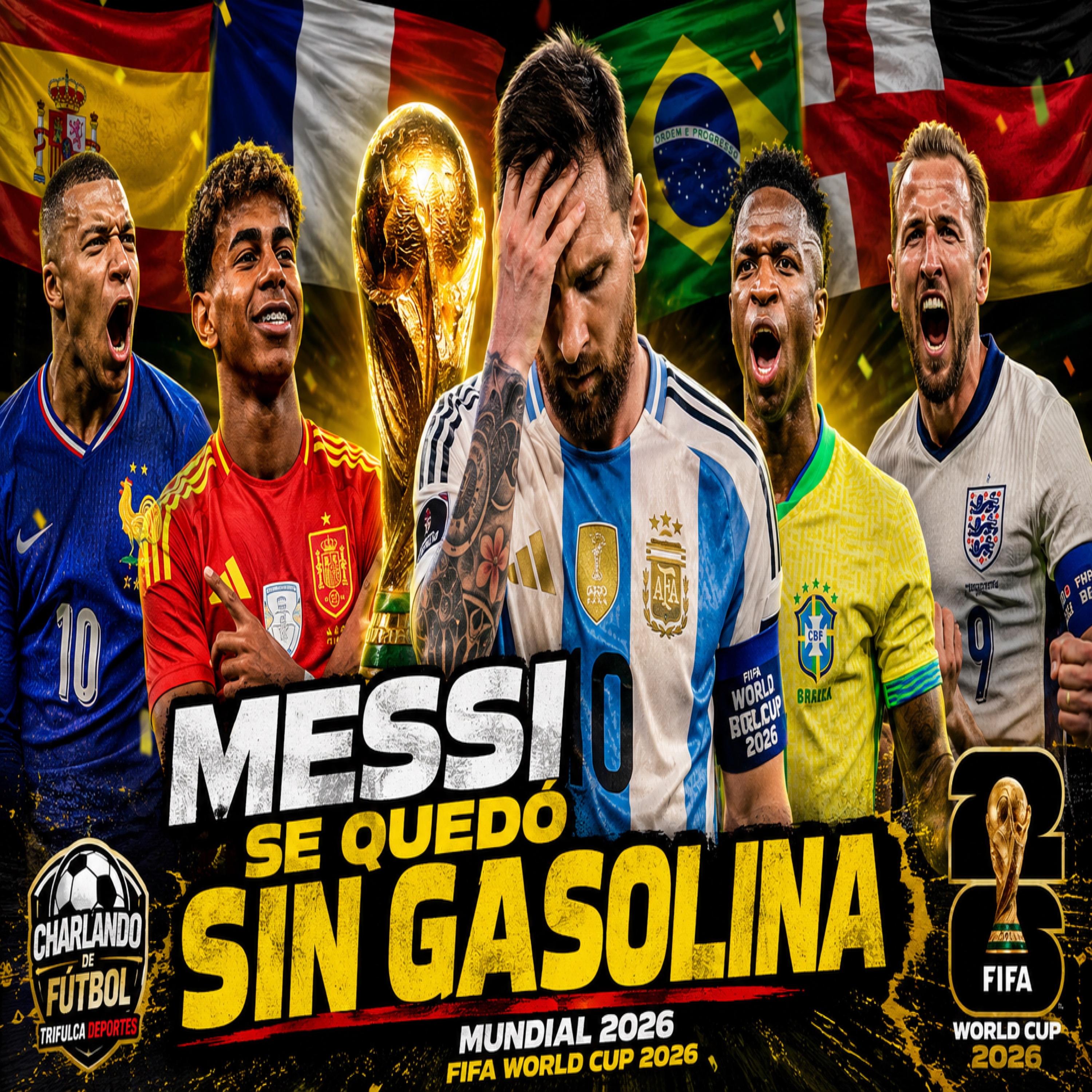 ESPAÑA CAMPEÓN DEL MUNDO 2026 | ¿Messi se quedó sin gasolina? ⭐
