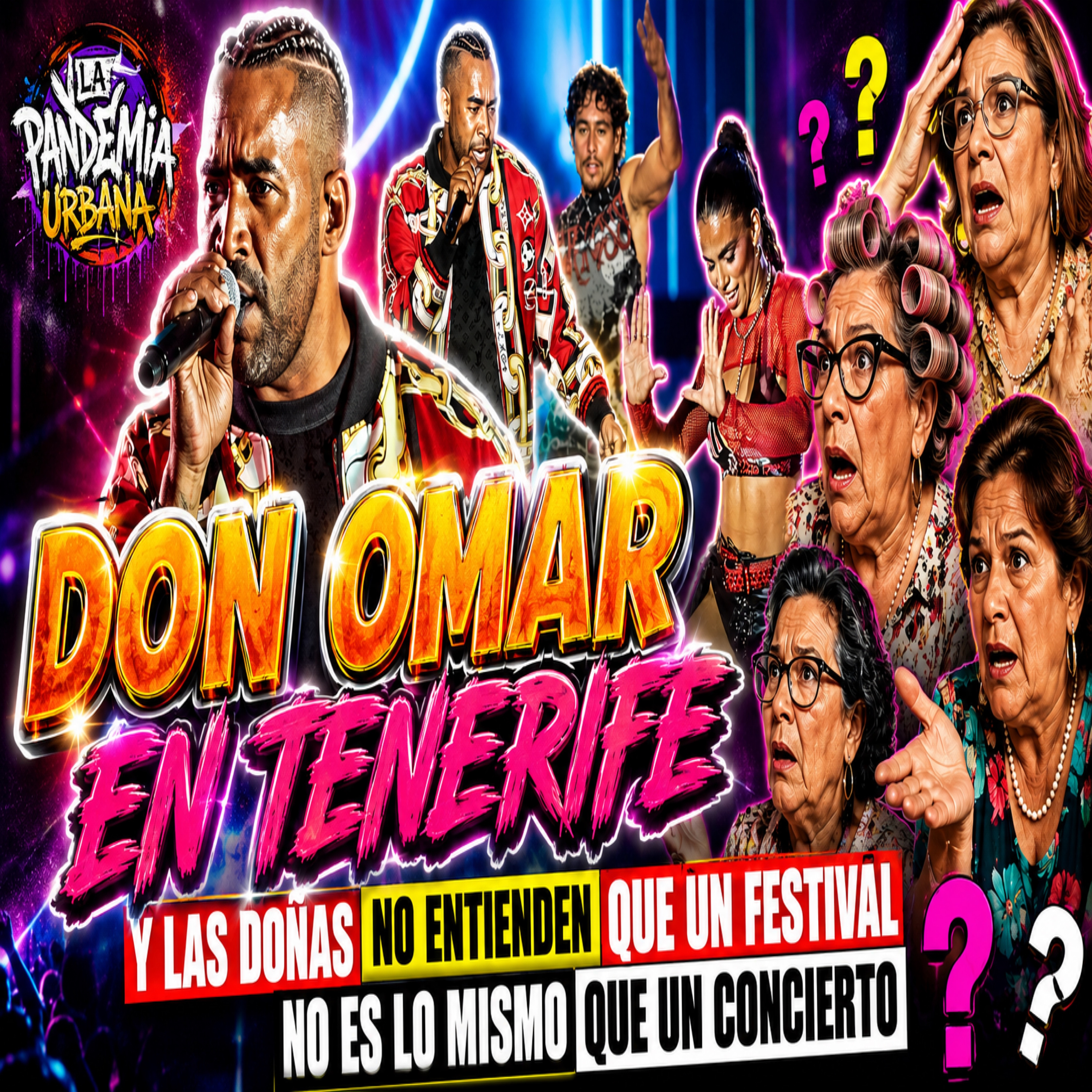LA POLÉMICA DE DON OMAR EN TENERIFE: Festival ≠ Concierto