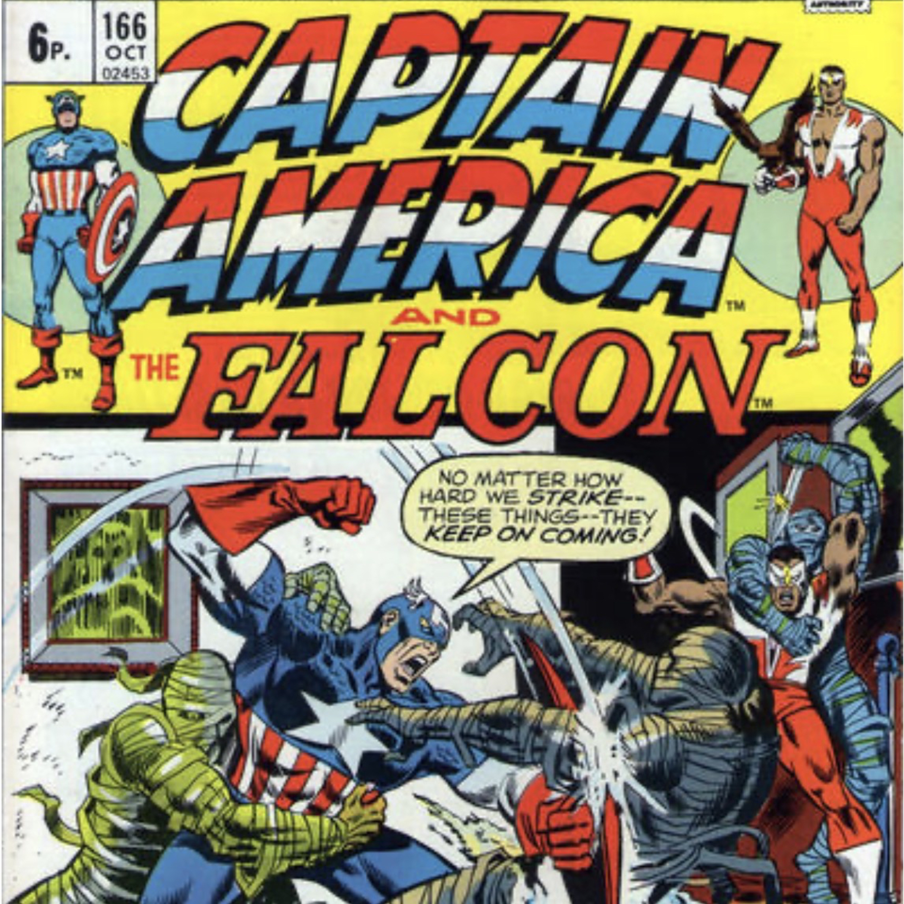 The Bronze Age of Horror Comics! Captain America 166/167, 1973 w/Bill Bere (The Bat-Pod)! episode artwork