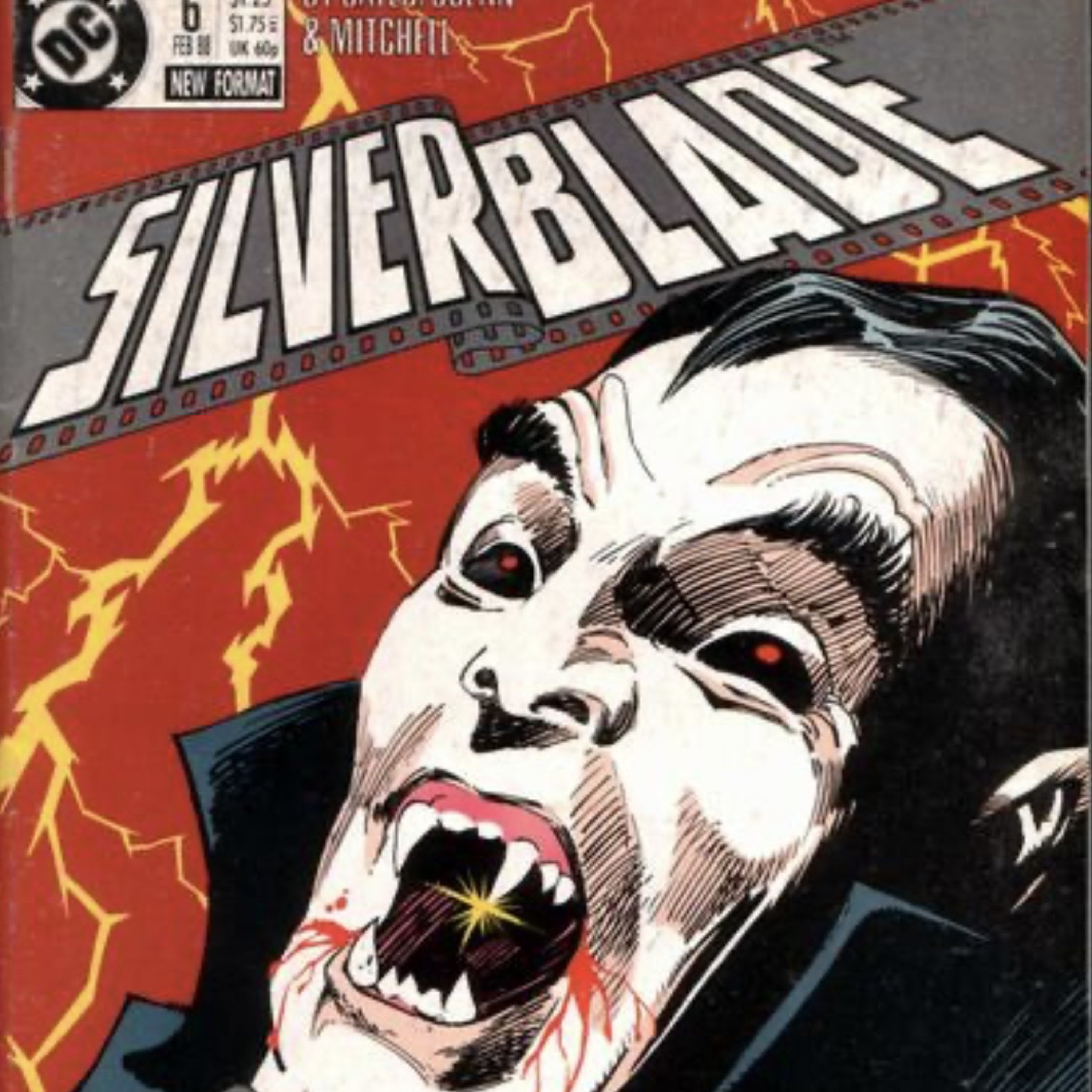 The Bronze Age of Horror Comics! Silverblade 6, 1988 w/Jeremiah!  episode artwork