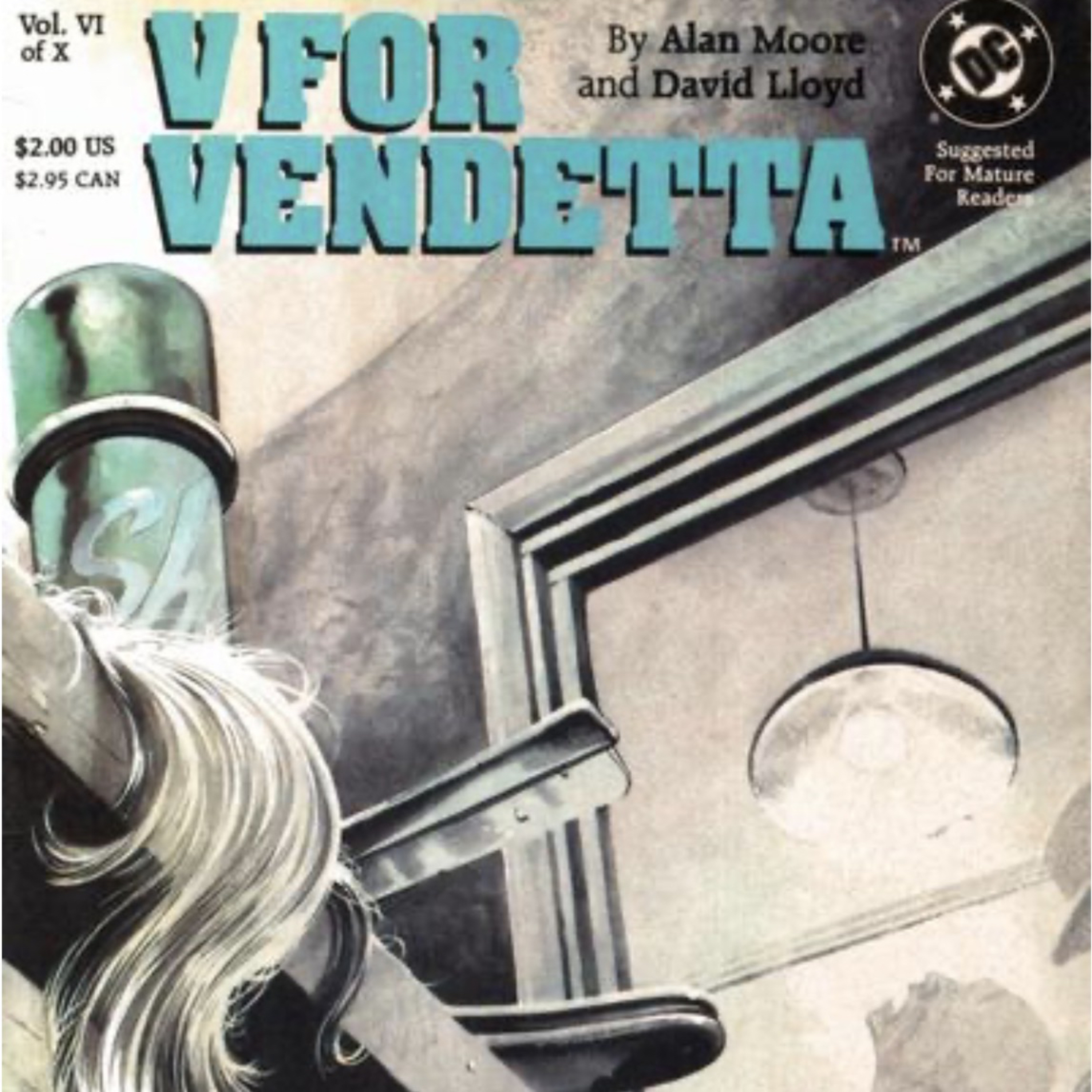 Magazines and Monsters presents- V for Vendetta 6, 1988 w/Dr Anj! episode artwork