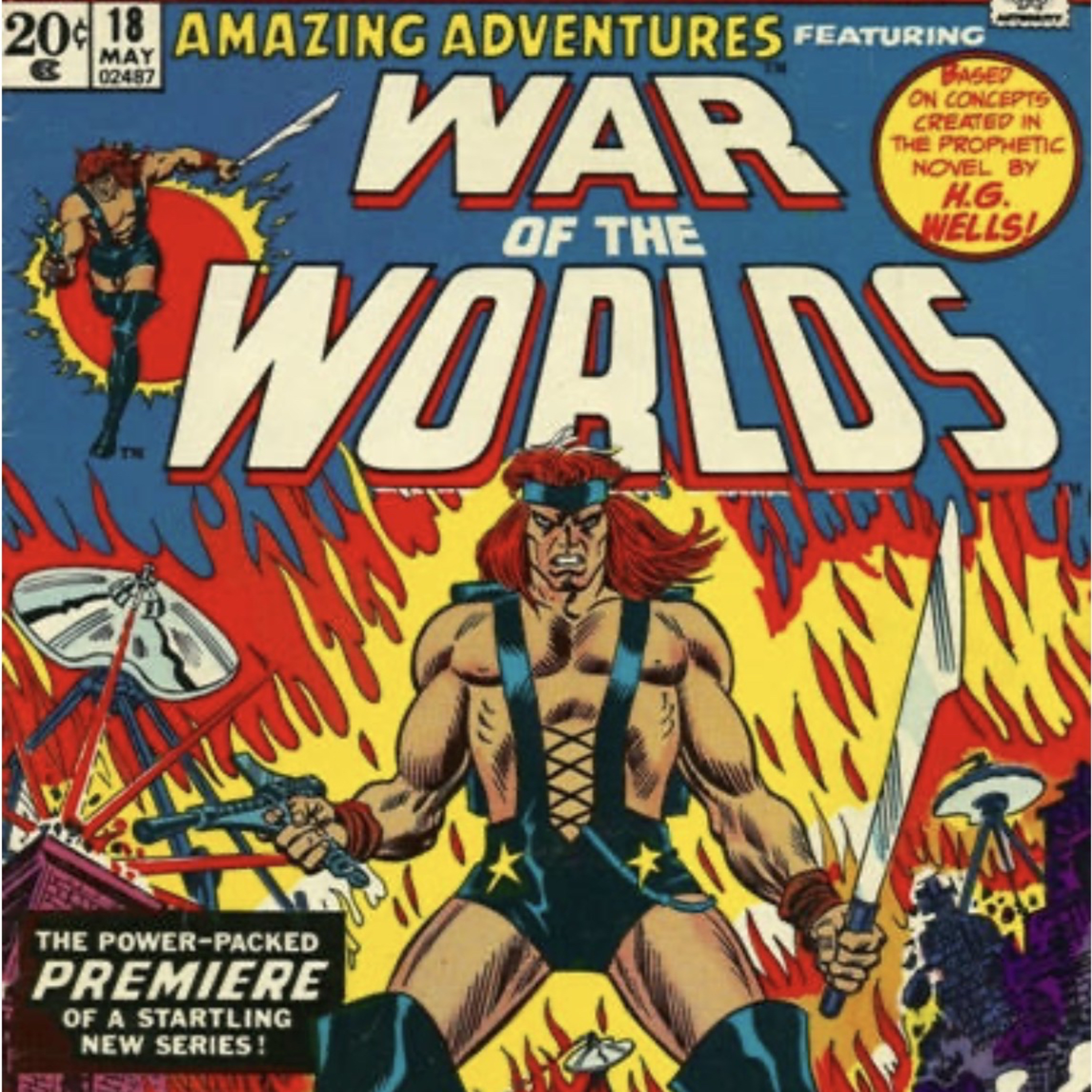 Magazines and Monsters Ep 165, Amazing Adventures 18, 1973, Killraven! w/Derek Kunsken! episode artwork