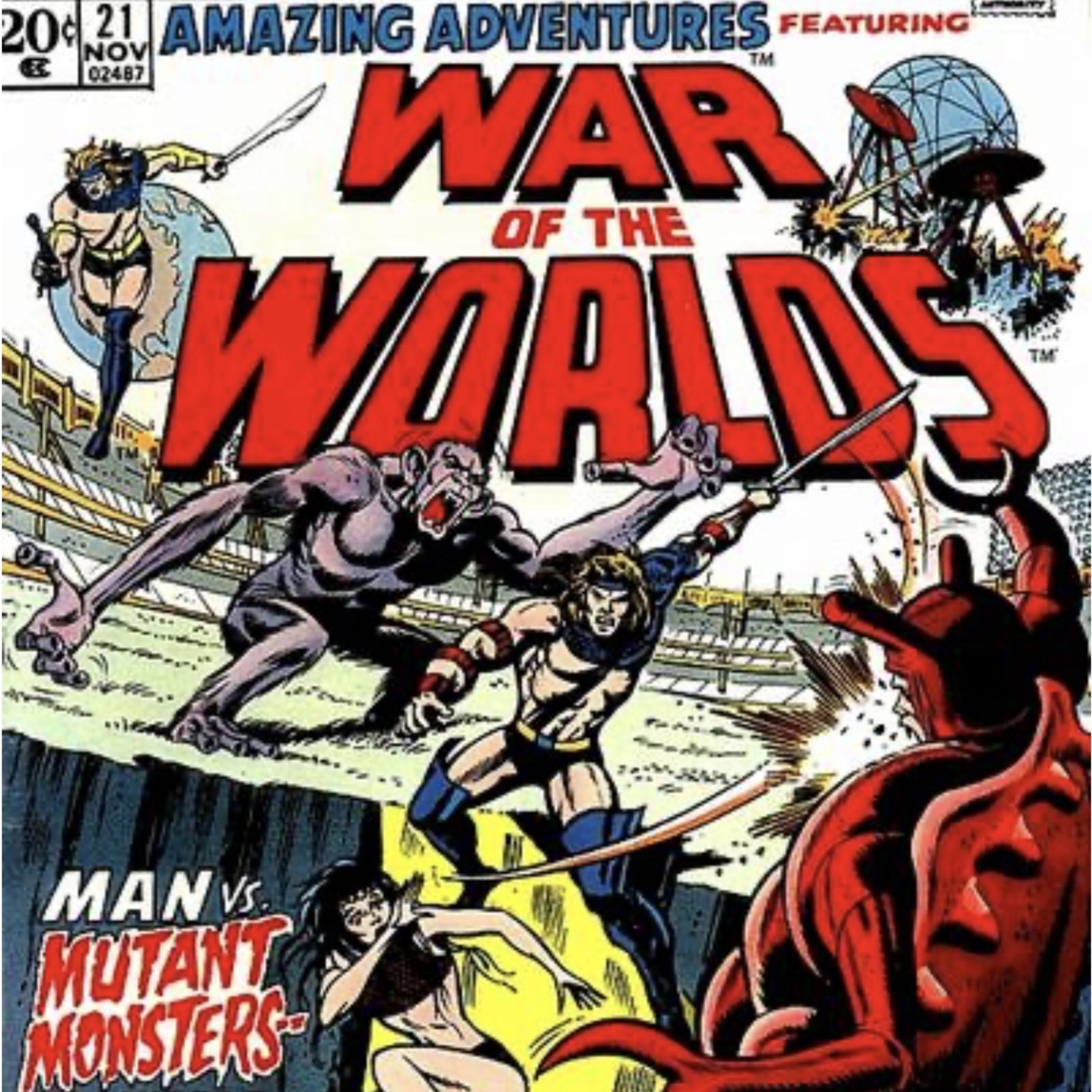 Magazines and Monsters Ep 169, Amazing Adventures 21, 1973 w/Derek Kunsken! episode artwork