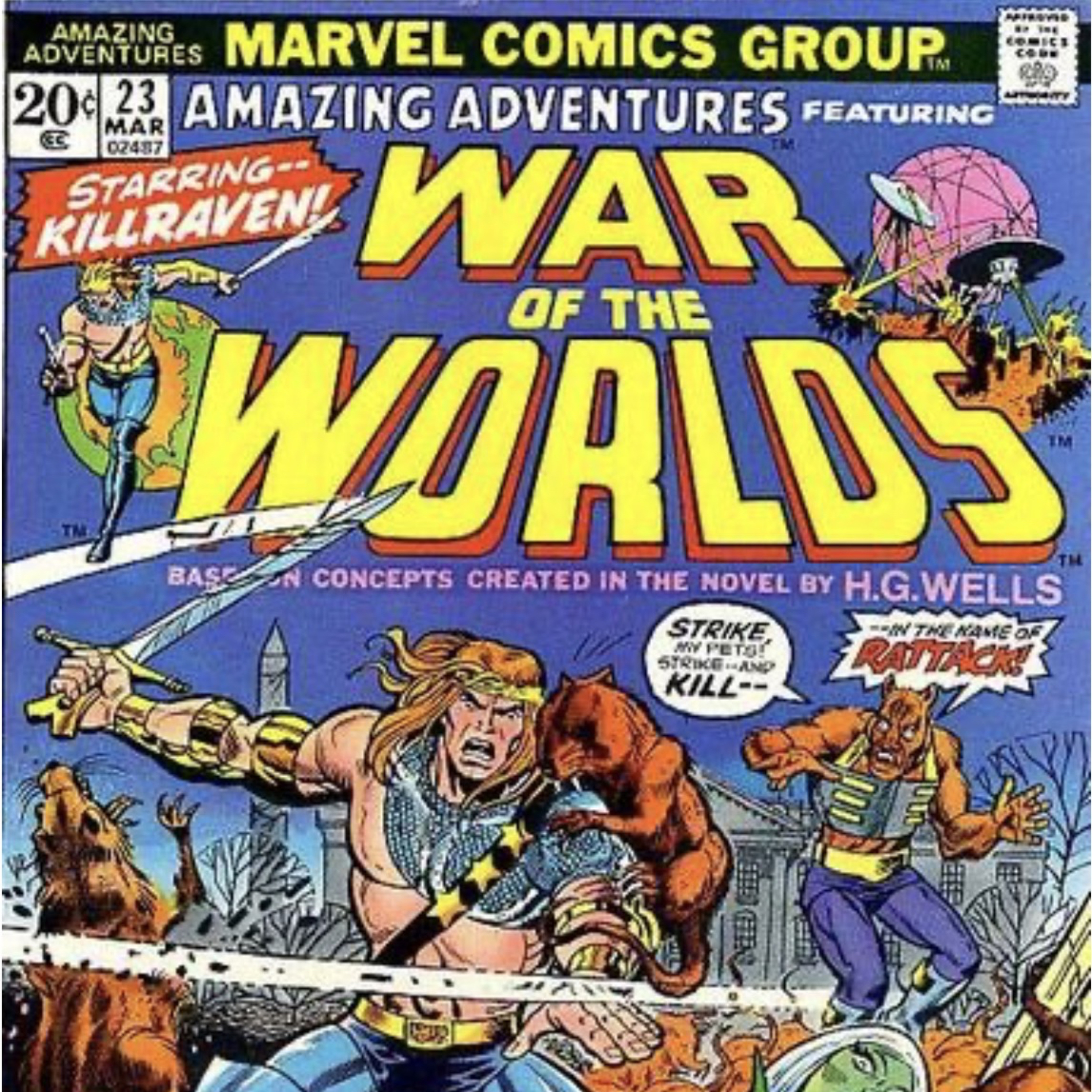 Magazines and Monsters Ep 172, Amazing Adventures 23, 1974 w/Derek Kunsken! episode artwork