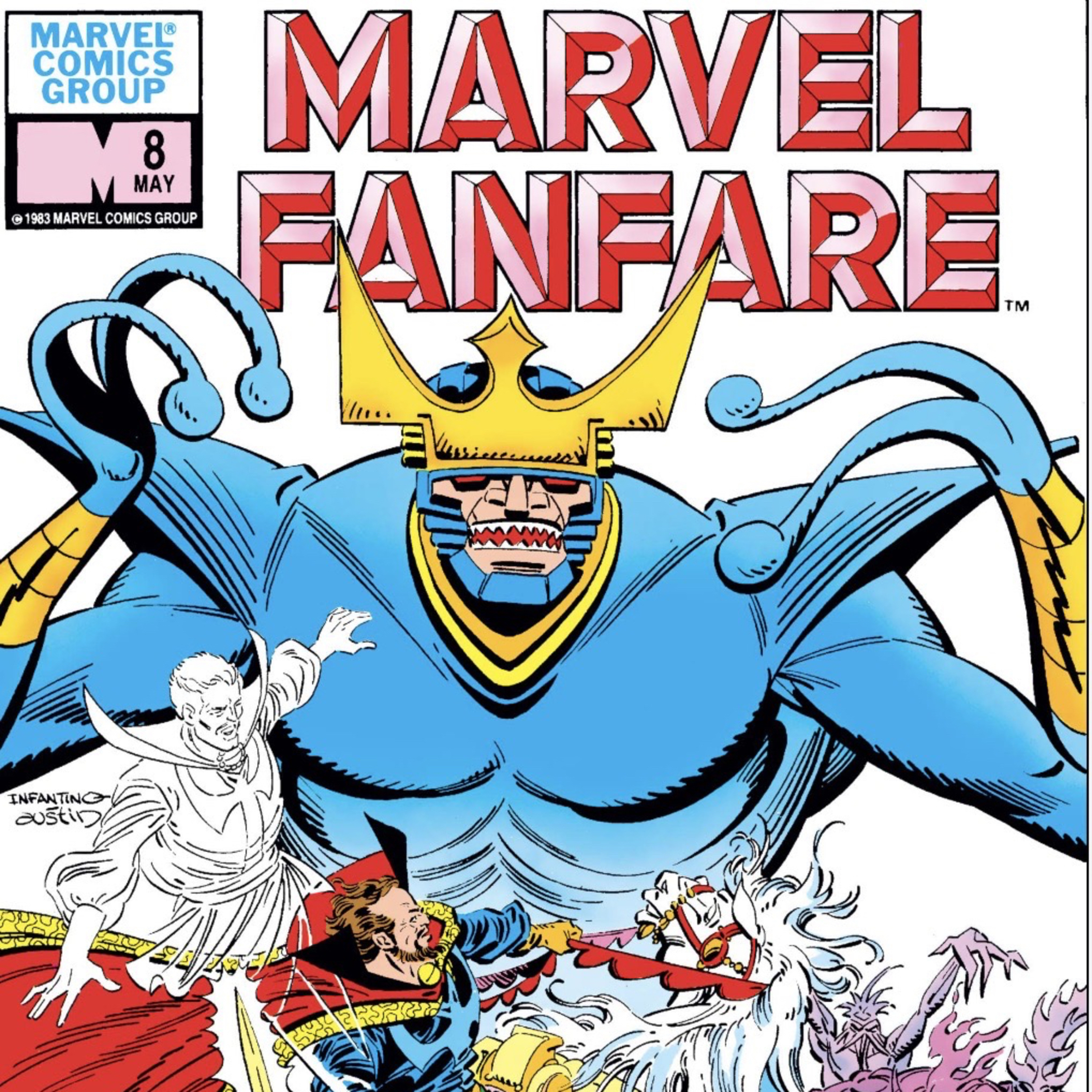 Magazines and Monsters Ep 176, Marvel Fanfare 8, 1983 w/Evan and Ed!  episode artwork
