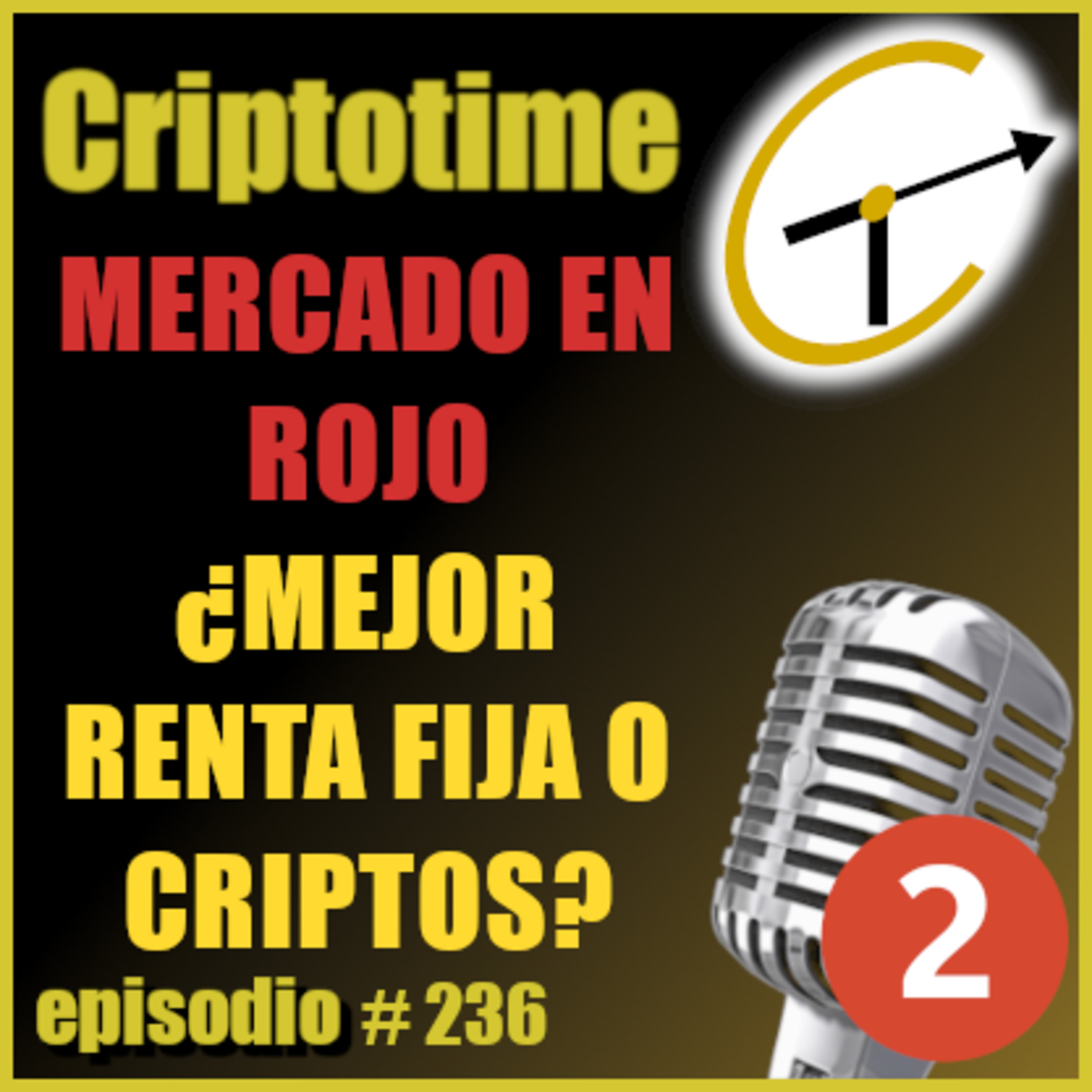 [Parte 2] ¡MERCADO EN ROJO! ¿QUÉ ES MEJOR RENTA FIJA O CRIPTOS? con Alonso Moyano. episode artwork