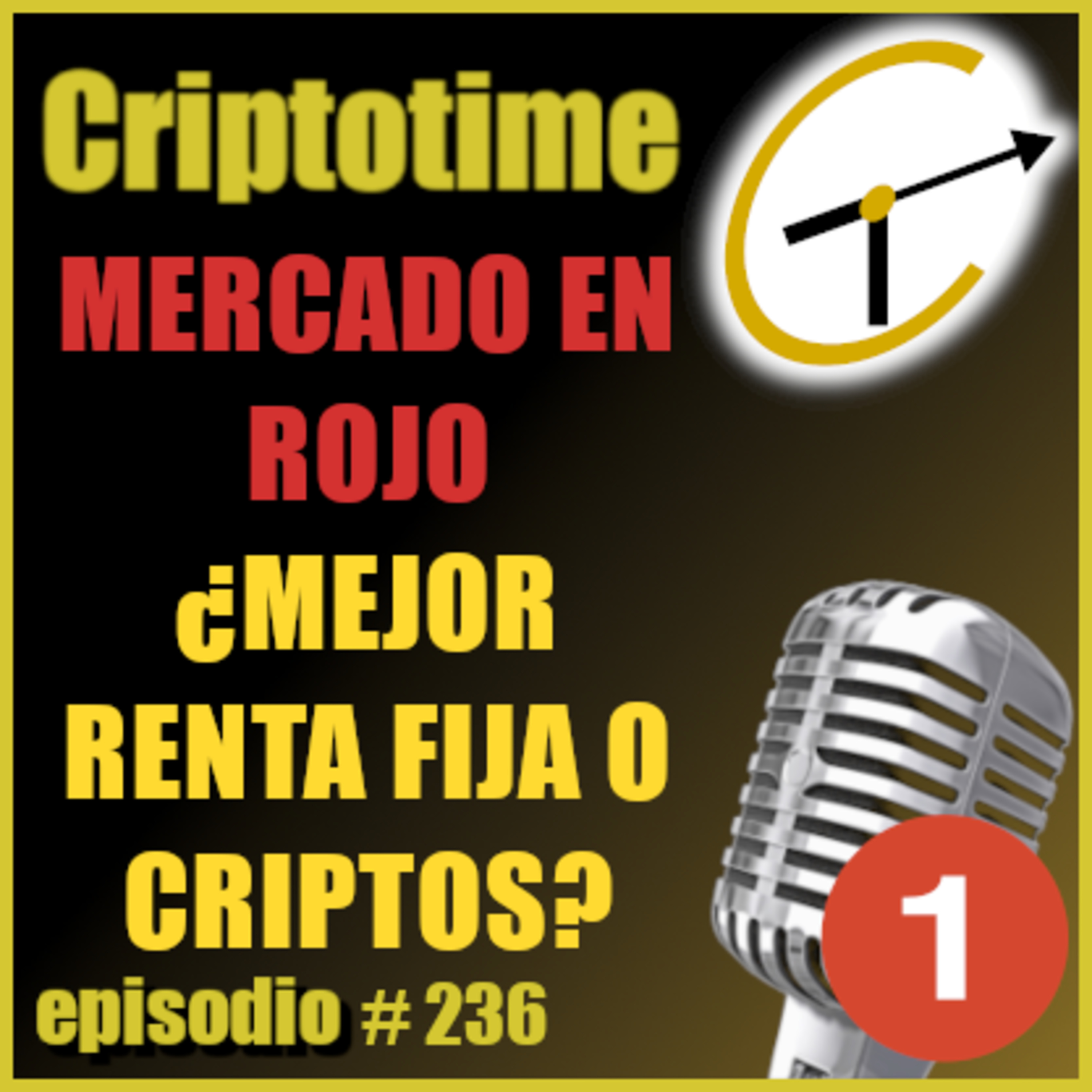 [Parte 1] ¡MERCADO EN ROJO! ¿QUÉ ES MEJOR RENTA FIJA O CRIPTOS? con Alonso Moyano. episode artwork