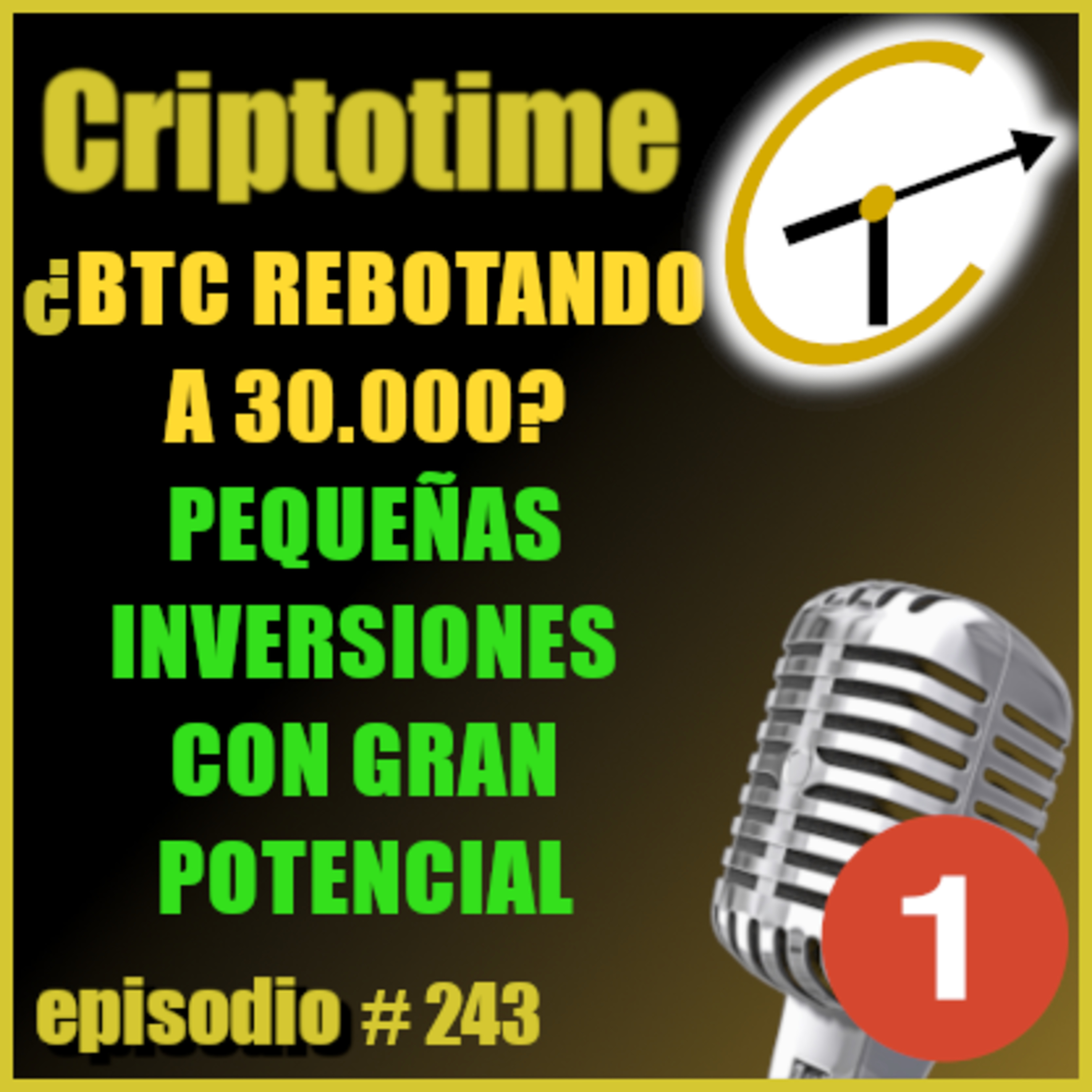 ¿BTC REBOTANDO A LOS 30.000? INVERSIÓN PEQUEÑA CON ALTA RENTABILIDAD Patricio Ibarra episode artwork