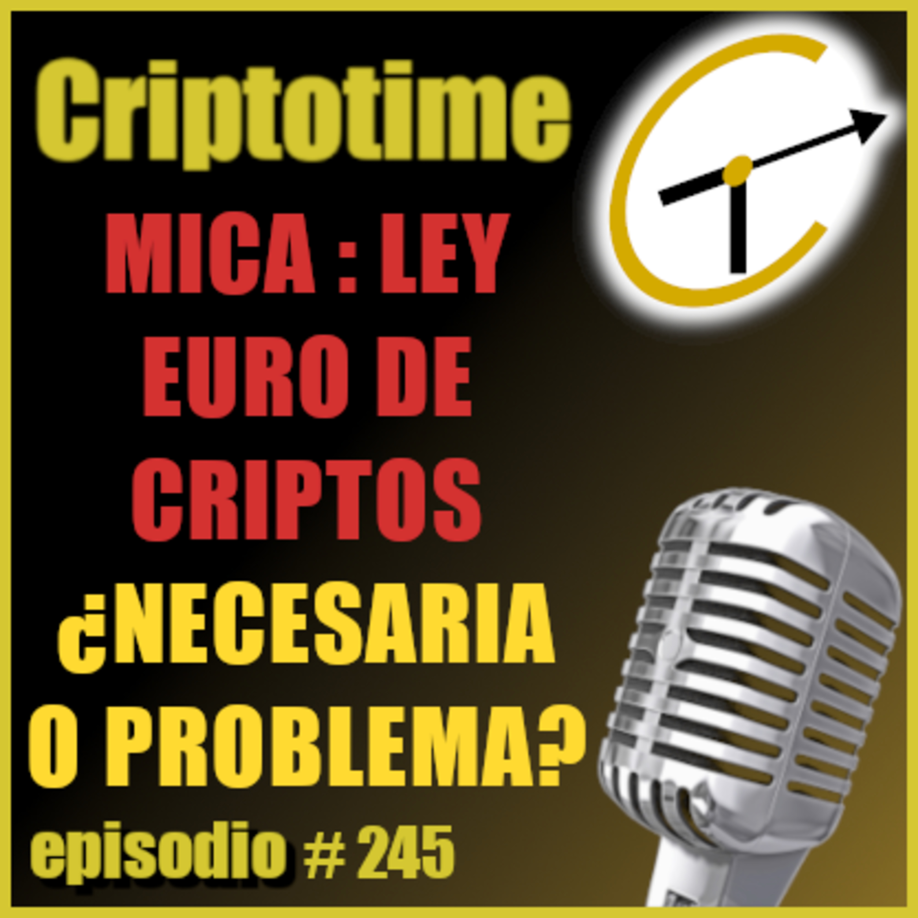 [Parte 2] MICA: LEY EURO DE CRIPTOS ¿NECESARIA O PROBLEMA? con Leon Lanis episode artwork