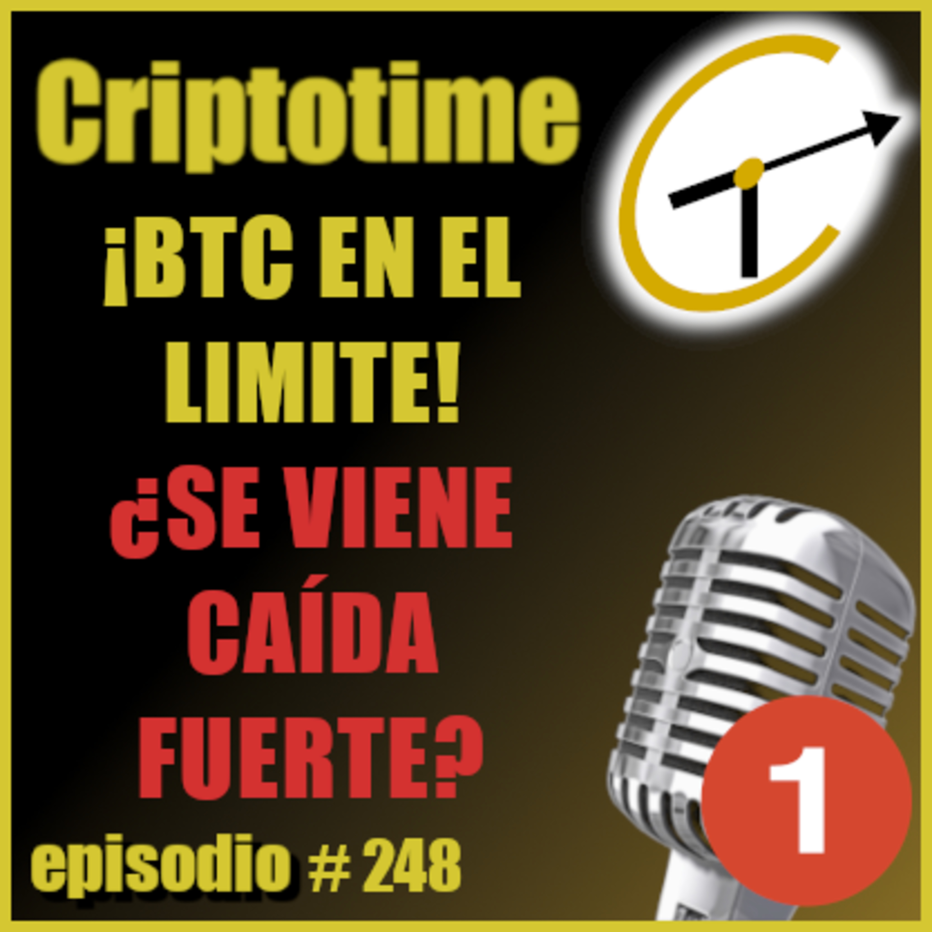 [Parte 1] ¡BTC AL LIMITE! ¿SE VIENE UNA BAJA? con Jorge Gatica. episode artwork