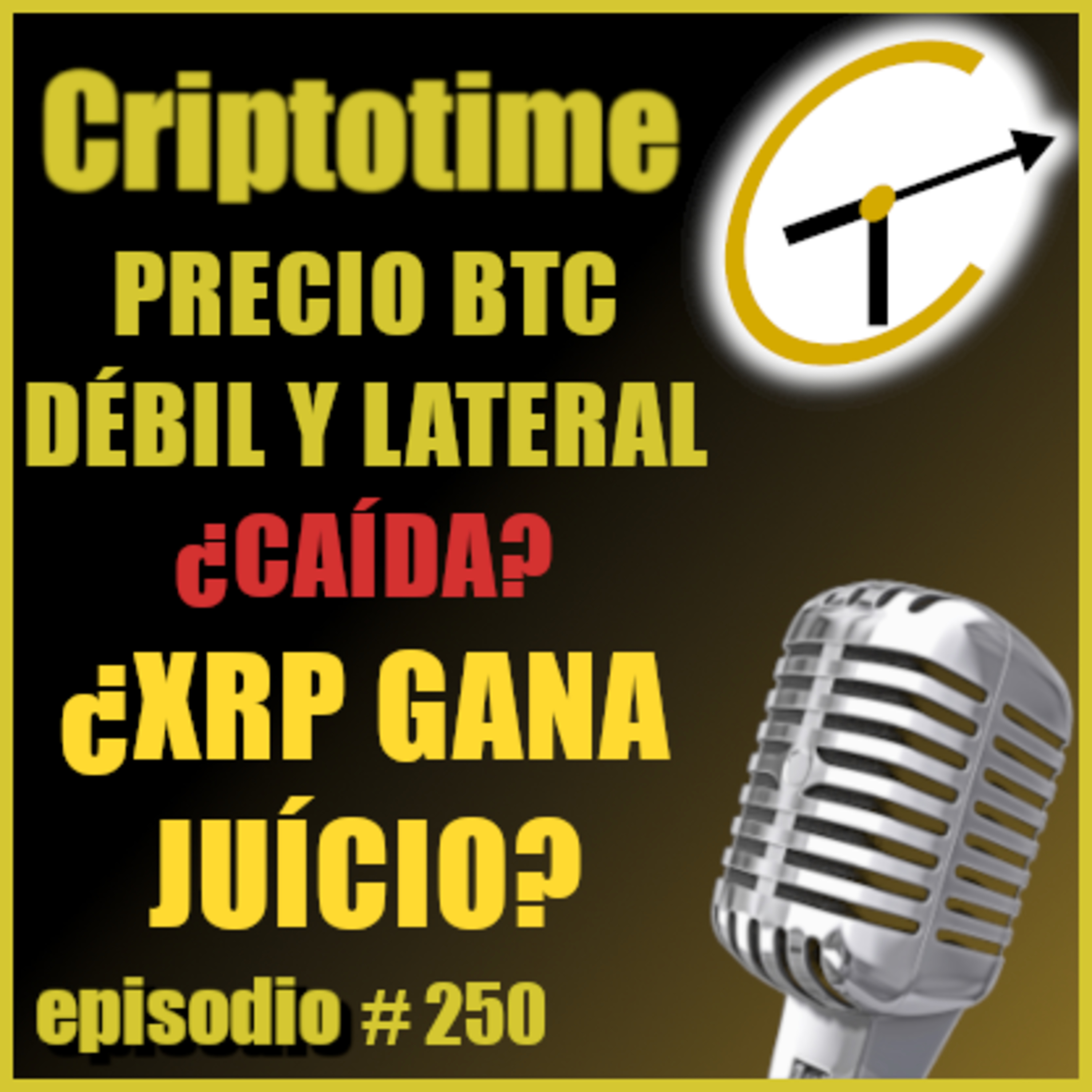 [Parte 2] PRECIO BTC DÉBIL Y LATERAL ¿CAÍDA? | ¿XRP GANA JUÍCIO? | Alonso Moyano episode artwork