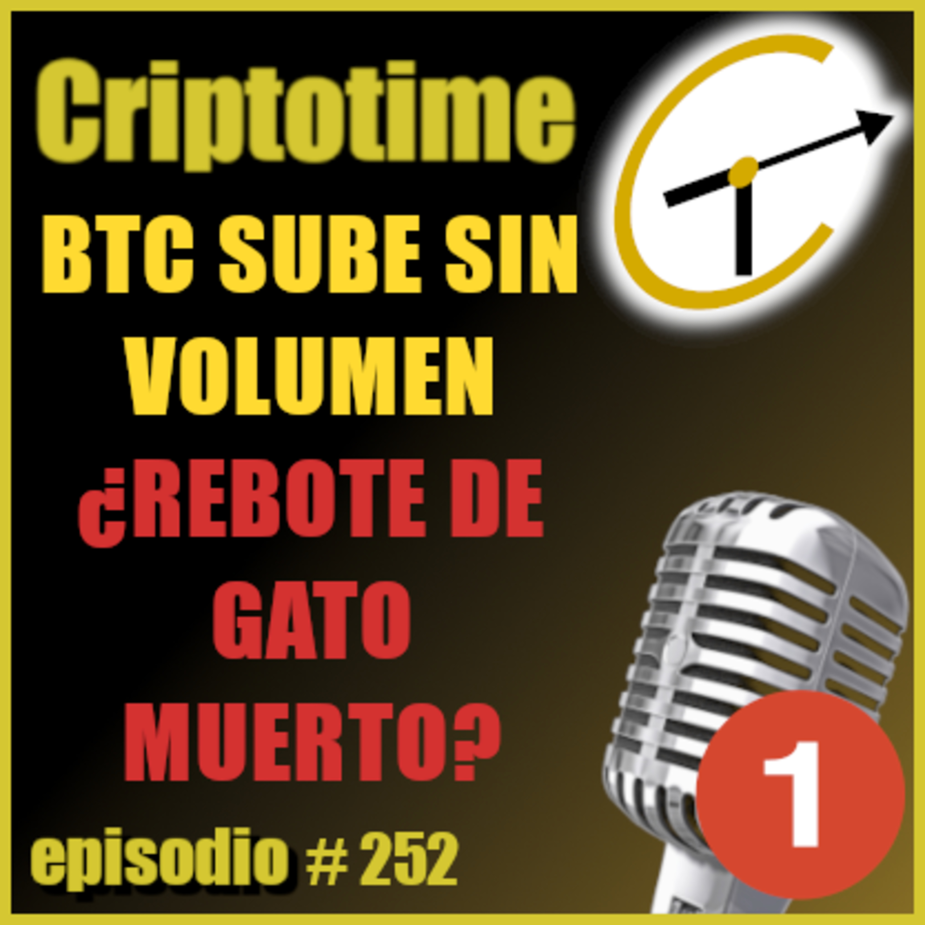 [Parte 1] ¿BTC LATERAL O EN CAIDA? ¿FOMO O FUD? con Jorge Gatica. episode artwork