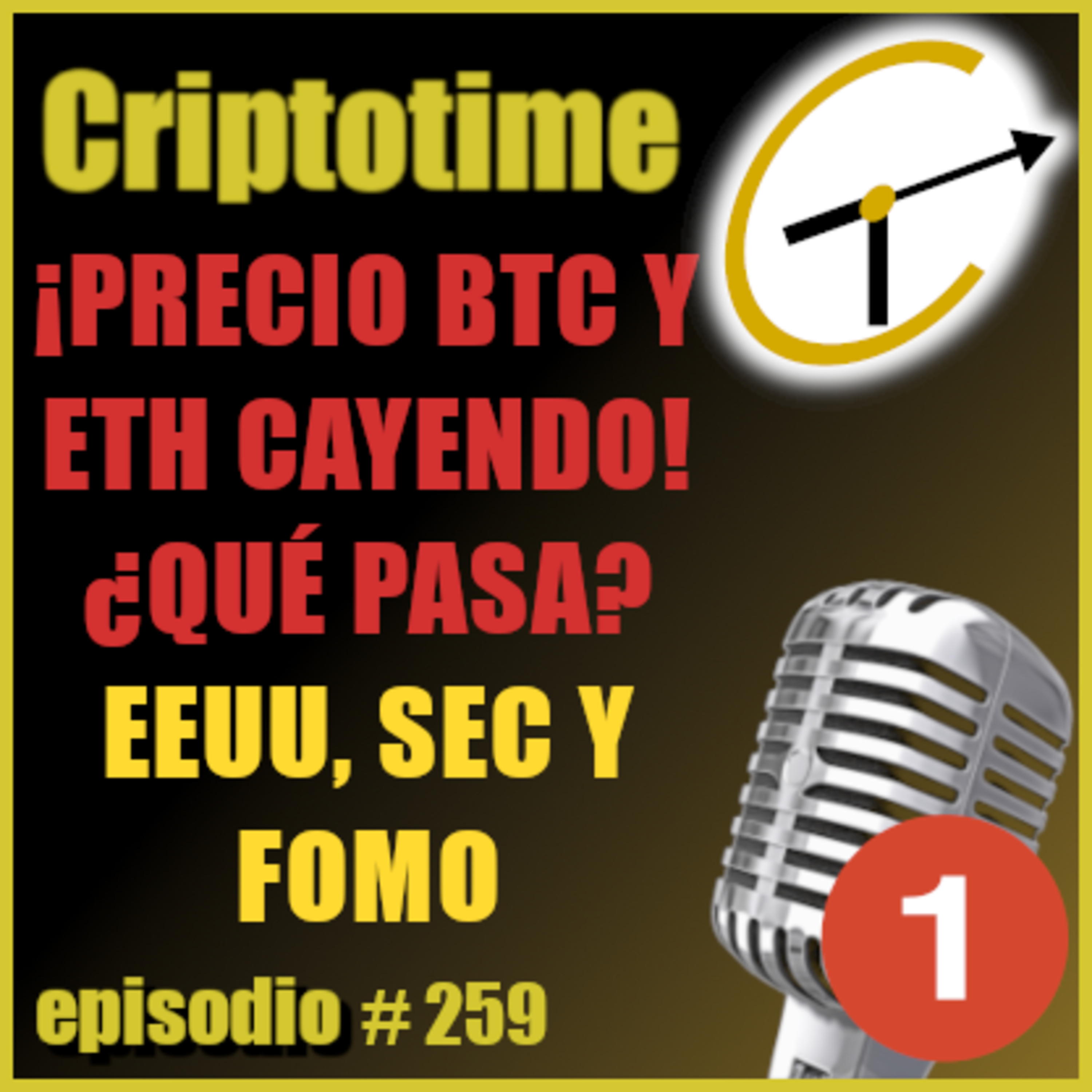 [Parte 1] PRECIO DE BTC Y ETH CAYENDO! | EEUU, SEC Y FOMO | Jorge Gatica & Alejandro Maximo episode artwork
