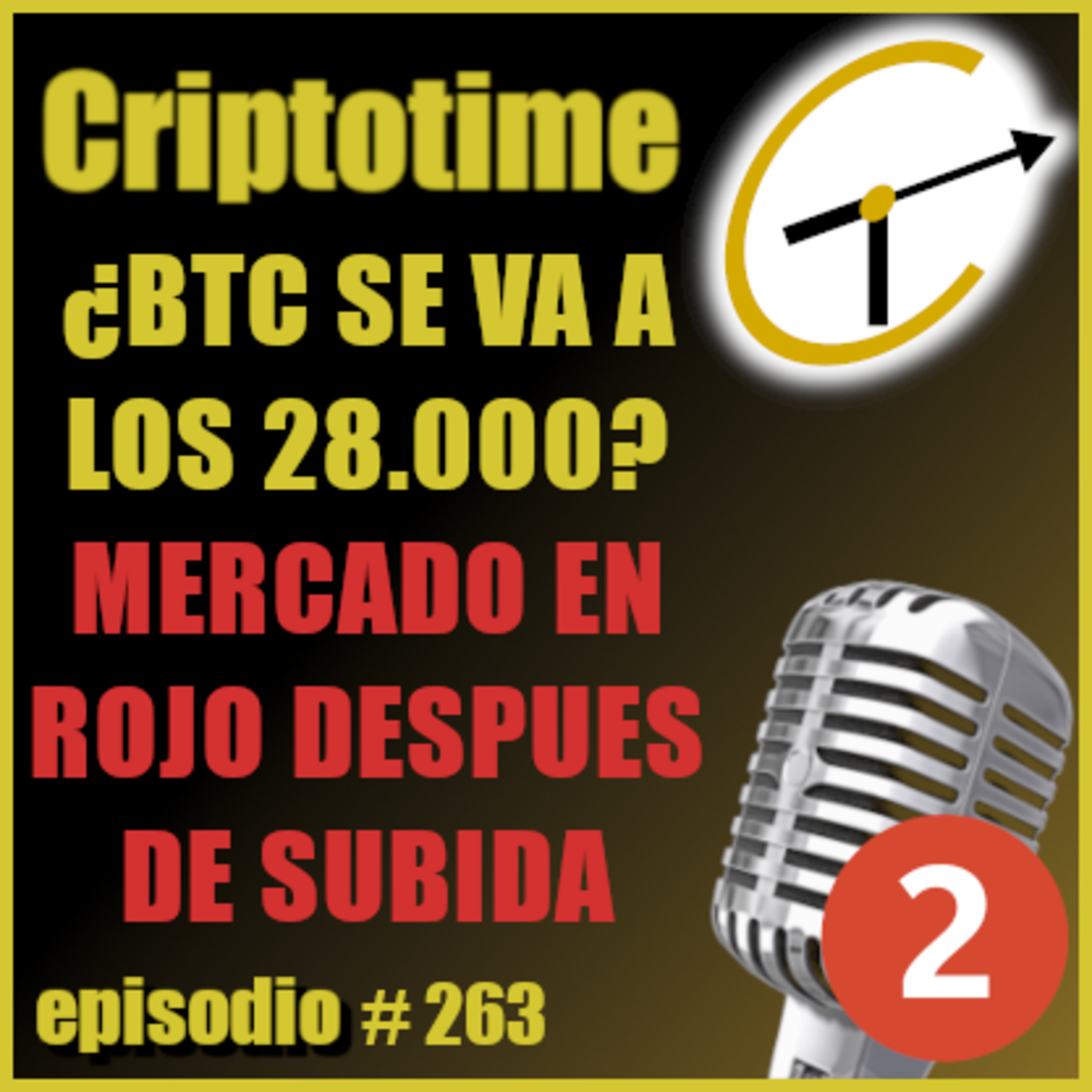[Parte 2] ¿BTC SE VA A LOS 28.000? | MERCADO EN ROJO DESPUES DE SUBIDA | Luis A. Gonzalez episode artwork