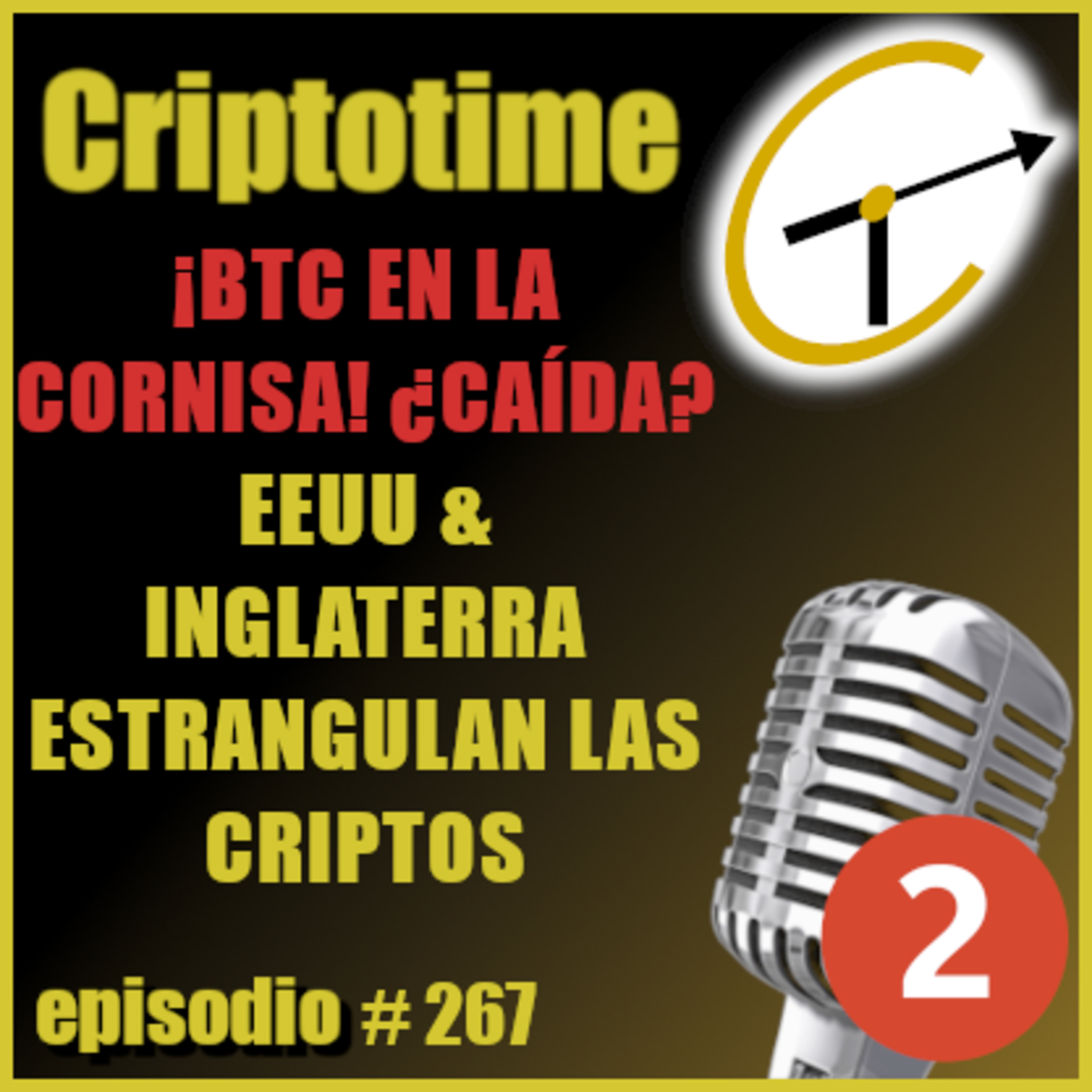 [Parte 2] ¡BTC EN LA CORNISA! ¿CAÍDA? | EEUU & INGLATERRA ESTRANGULAN LAS CRIPTOS | Jorge Gatica.  episode artwork