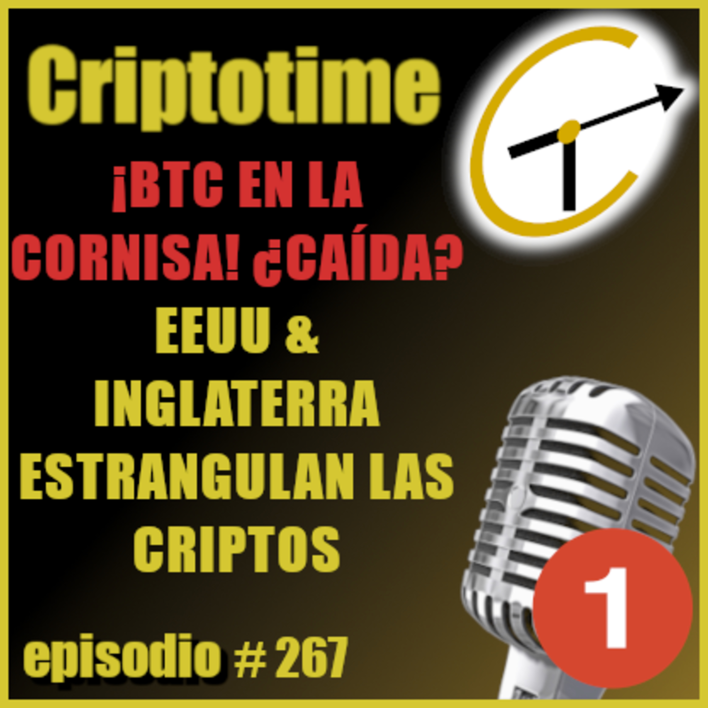 [Parte 1] ¡BTC EN LA CORNISA! ¿CAÍDA? | EEUU & INGLATERRA ESTRANGULAN LAS CRIPTOS | Jorge Gatica.  episode artwork