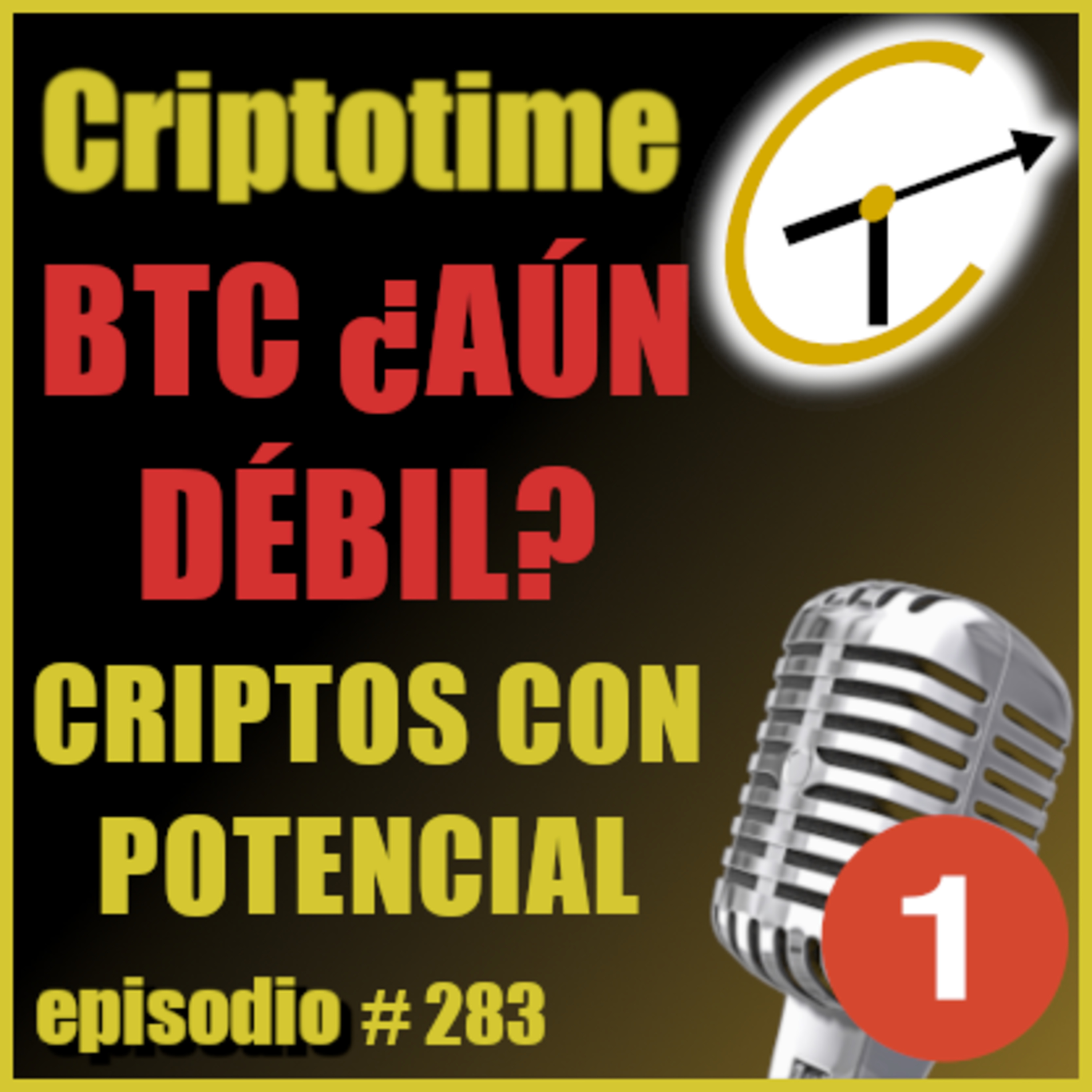 [Parte 1] BTC ¿AÚN DÉBIL? | CRIPTOMERCADO LATERAL ¿CAÍDA? | CRIPTOS CON POTENCIAL | Patricio Ibarra.  episode artwork
