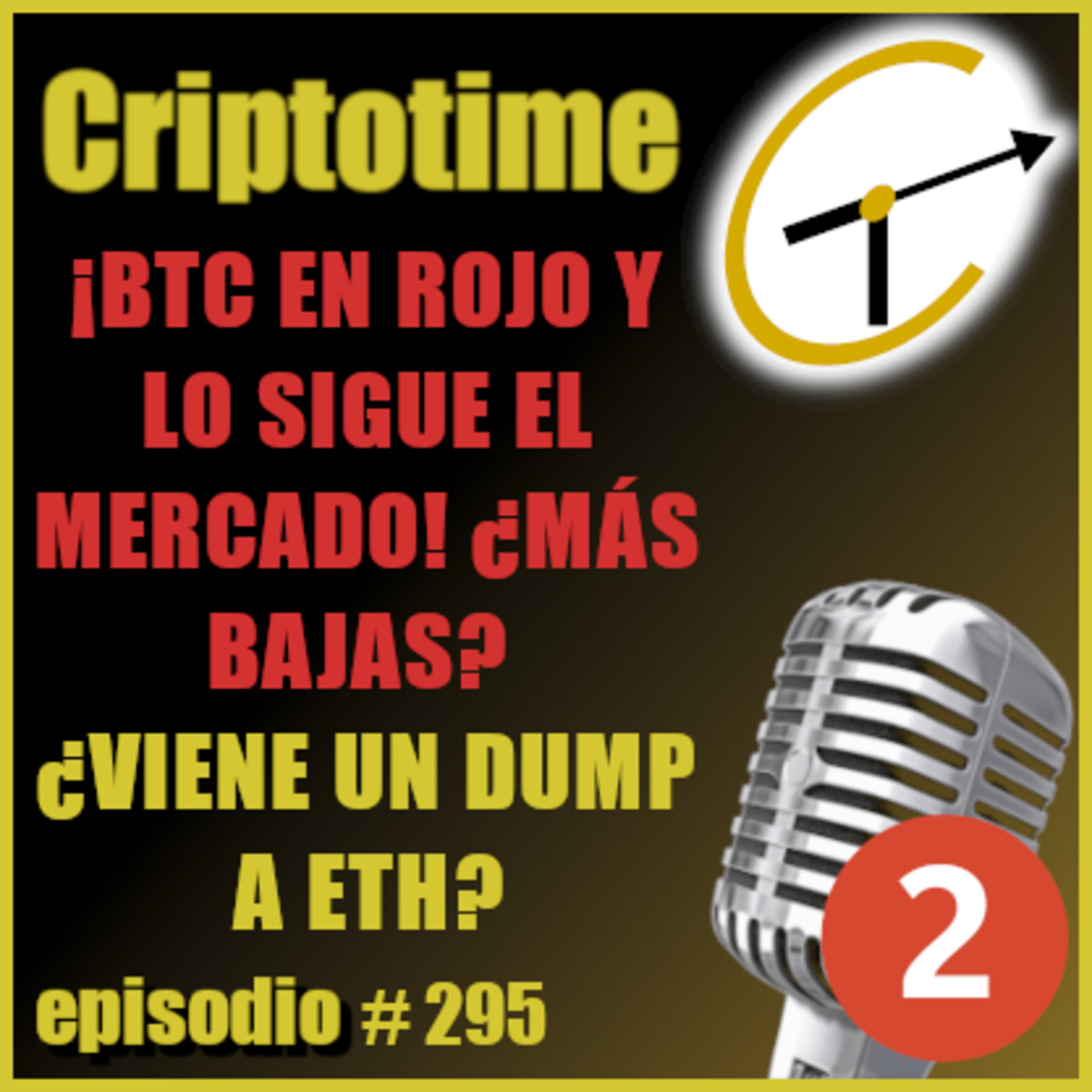 [Parte 2] ¡BTC EN ROJO Y LO SIGUE EL MERCADO! ¿MÁS BAJAS? episode artwork