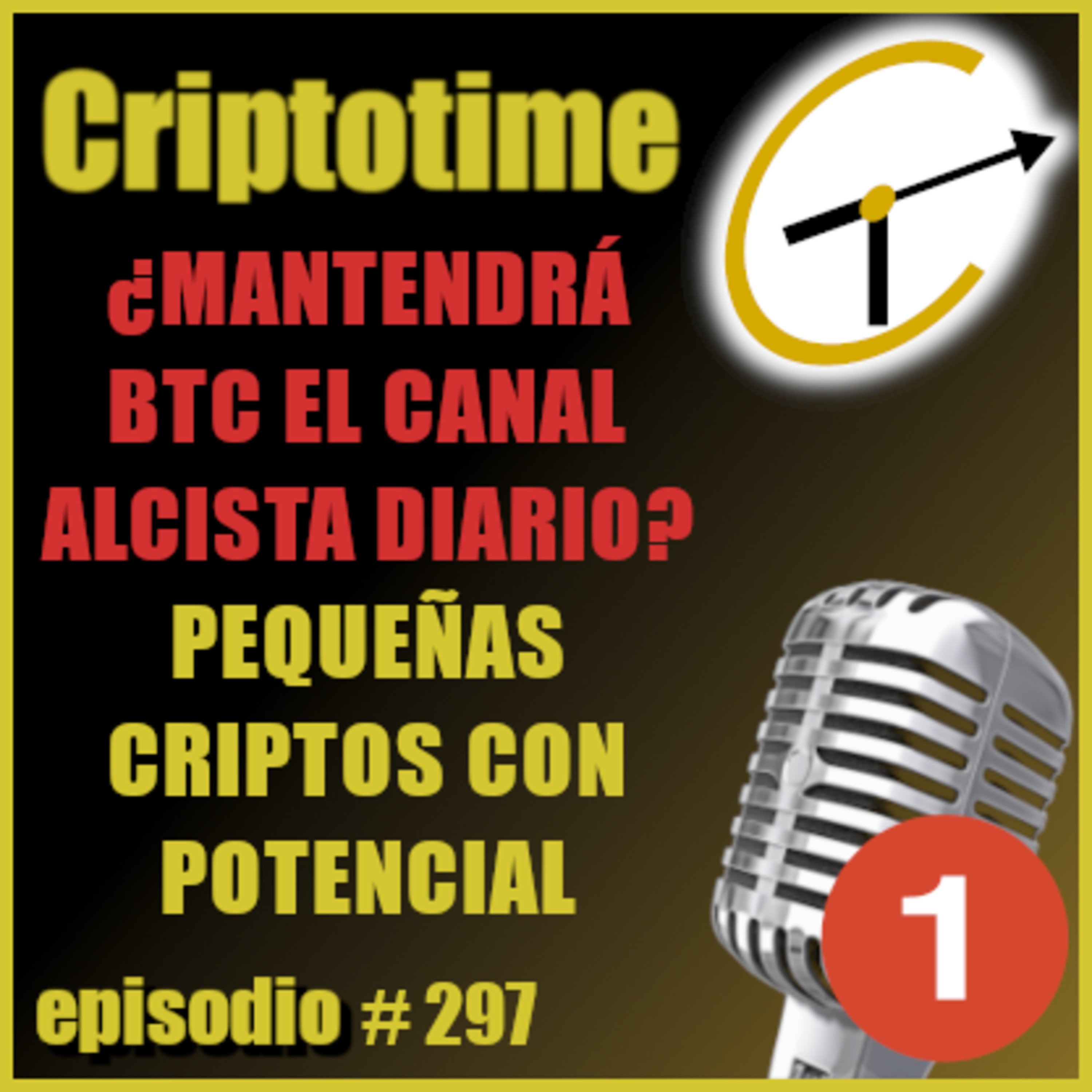 [Parte 1] ¿MANTENDRÁ BTC EL CANAL ALCISTA DIARIO? ¿ÚLTIMO REBOTE? | PEQUEÑAS CRIPTOS CON POTENCIAL | Patricio Ibarra. episode artwork