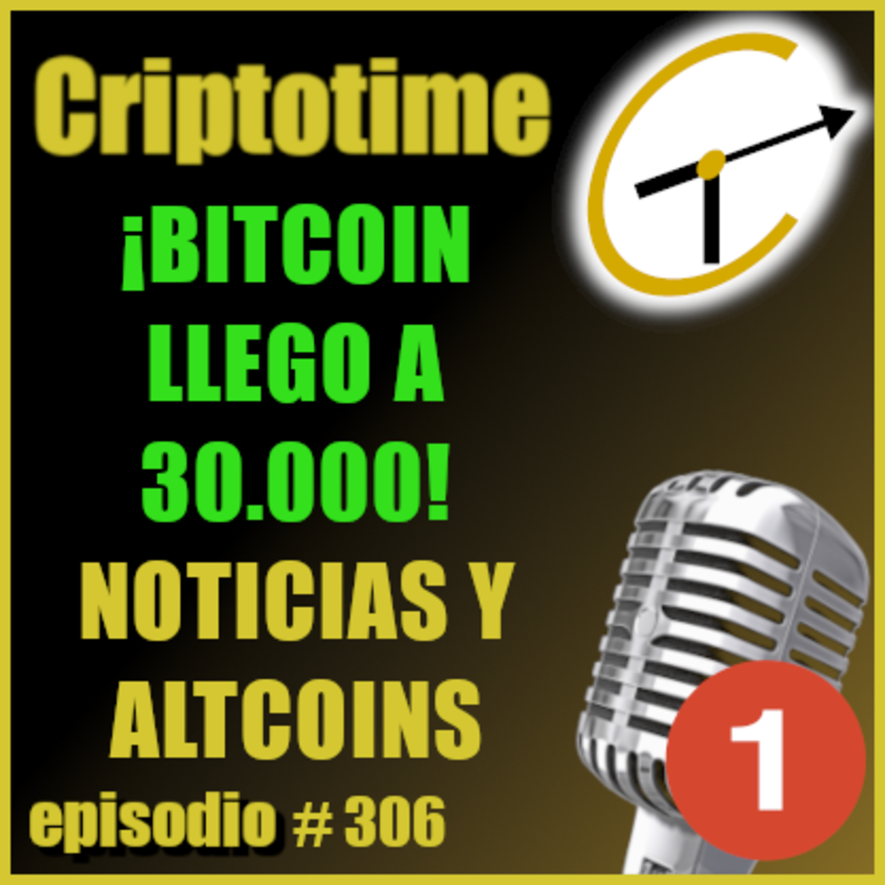 [Parte 1] ¡BITCOIN EN 30.000! ¿BITCOIN FORMANDO EN HOMBRO? | NOTICIAS | Luis A. Gonzalez. episode artwork
