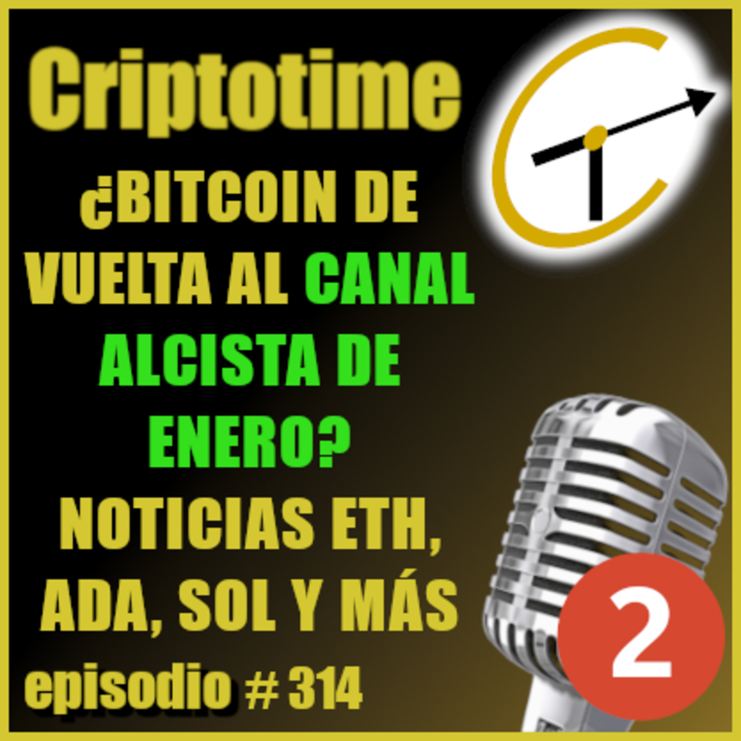 [Parte 2] ¿BTC DE VUELTA AL CANAL ALCISTA DE ENERO? | NOTICIAS | Luis A. González.  episode artwork