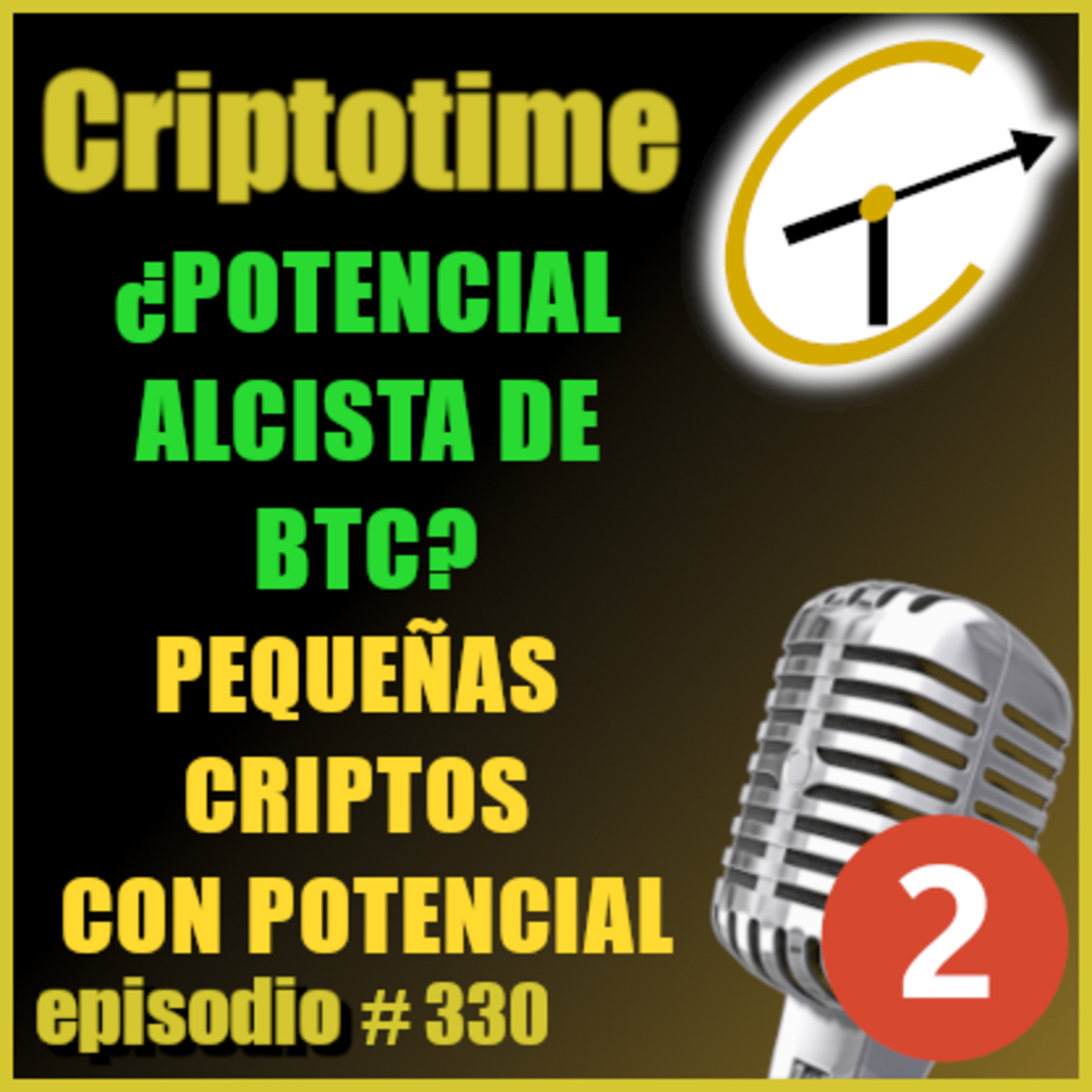 [Parte 2] ¿POTENCIAL ALCISTA DE BTC? | PEQUEÑAS CRIPTOS CON POTENCIAL | Patricio Ibarra.  episode artwork