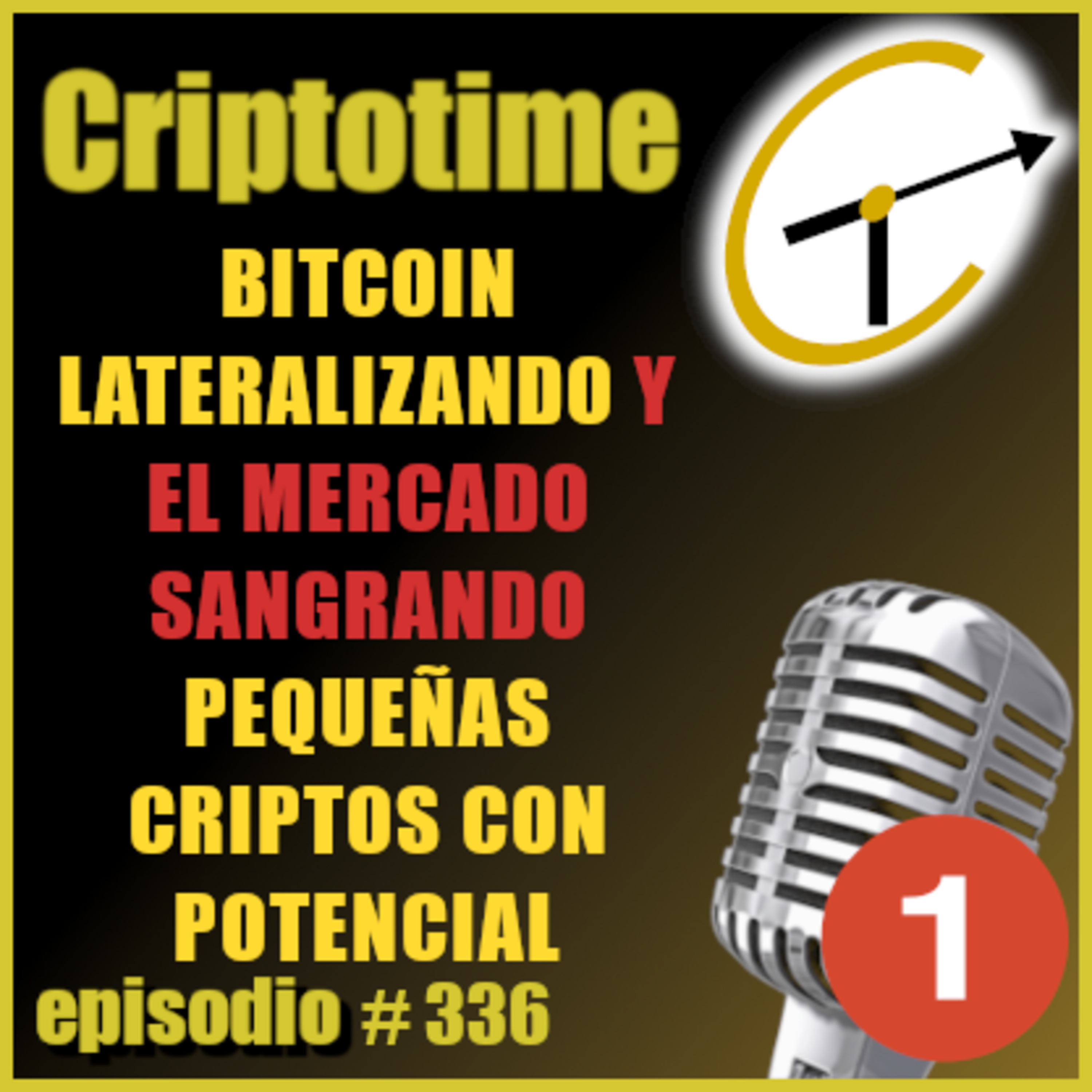 [Parte 1] BTC LATERALIZANDO Y EL MERCADO SANGRANDO | PEQUEÑAS CRIPTOS CON POTENCIAL | Patricio Ibarra episode artwork