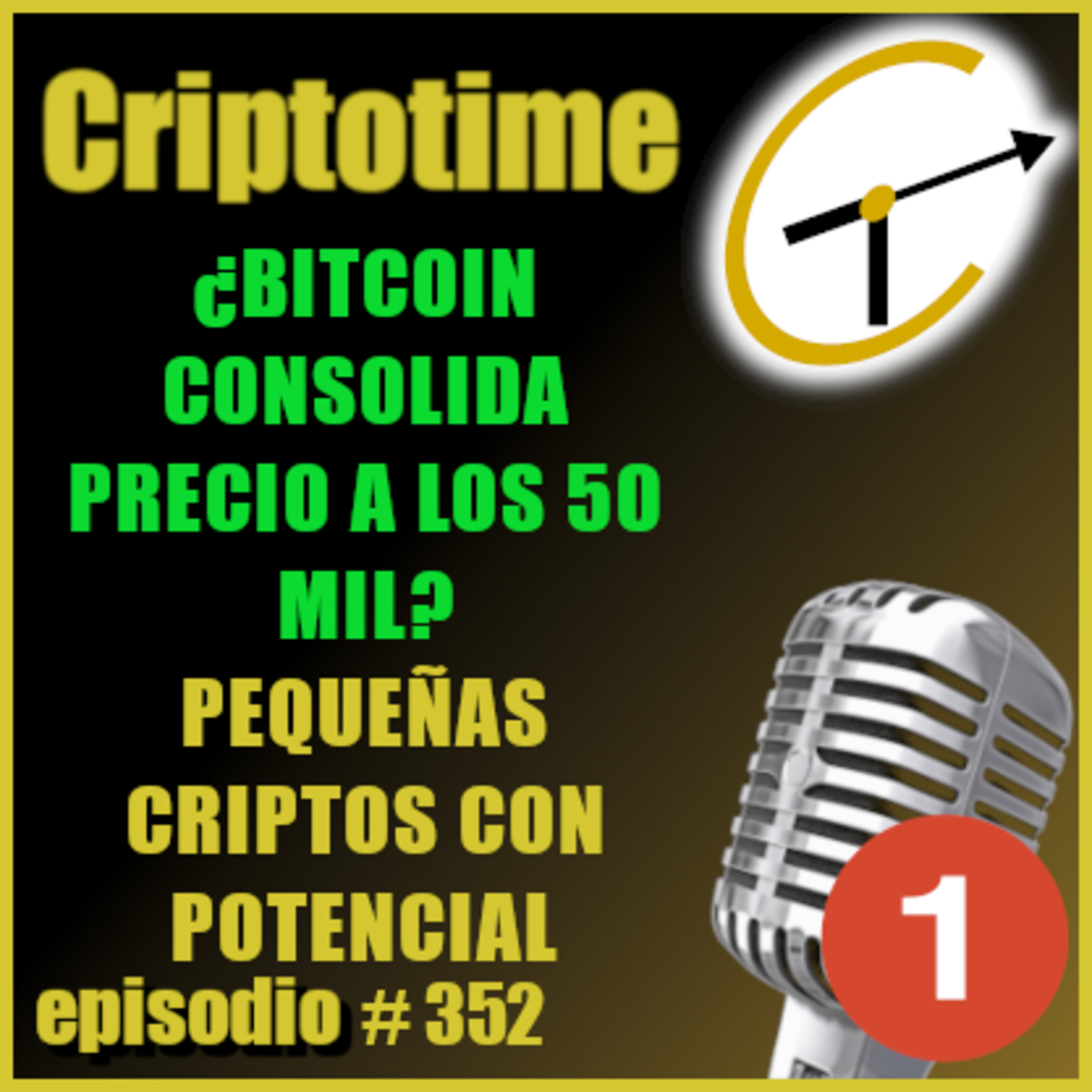 [Parte 1] ¿BTC CONSOLIDA PRECIO A LOS 50 MIL? | PEQUEÑAS CRIPTOS CON POTENCIAL | Patricio Ibarra.  episode artwork