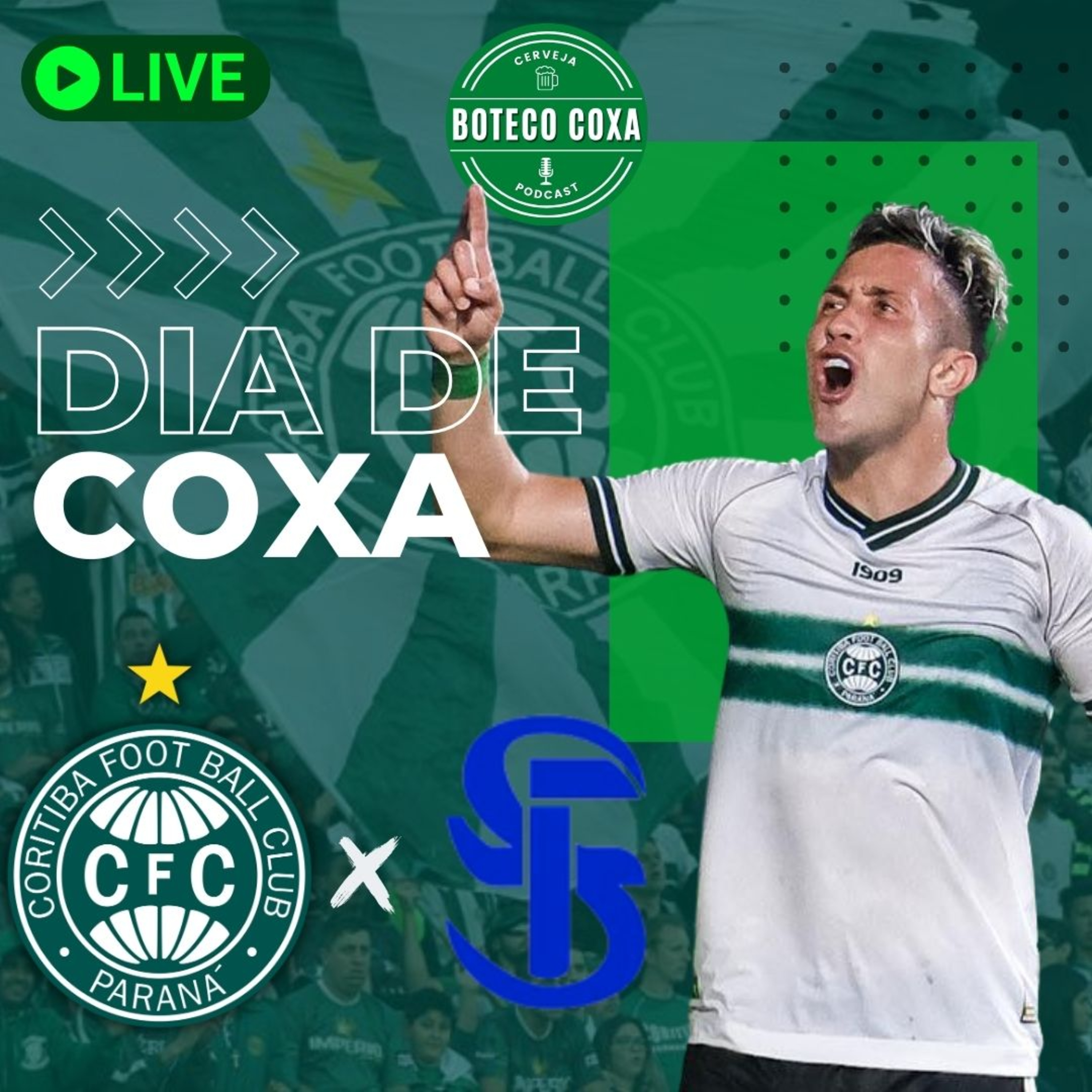 CORITIBA 2 x 0 SÃO JOSEENSE | COXA 100% |PÓS-JOGO #02 episode artwork