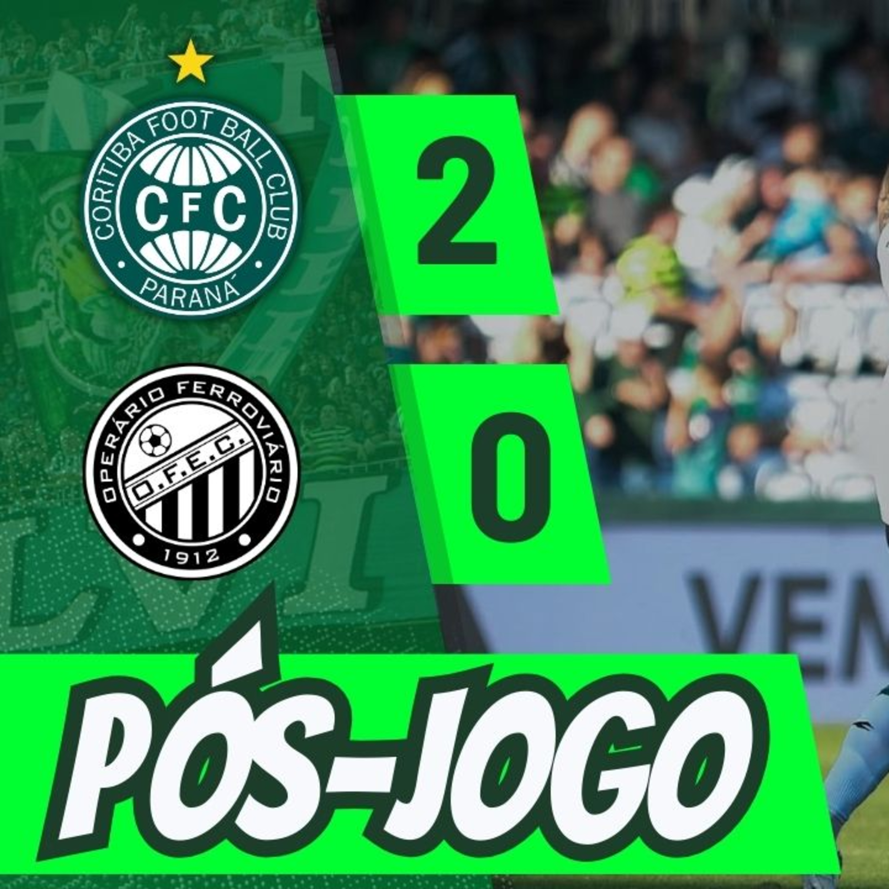 CORITIBA 2 x 0 OPERÁRIO | COXA VENCE E VOLTA AO G4 | PÓS-JOGO #19 episode artwork